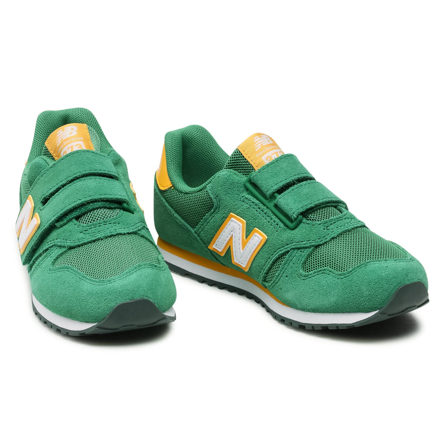 New Balance Сникърси YV373SGW Зелен - Pepit.bg