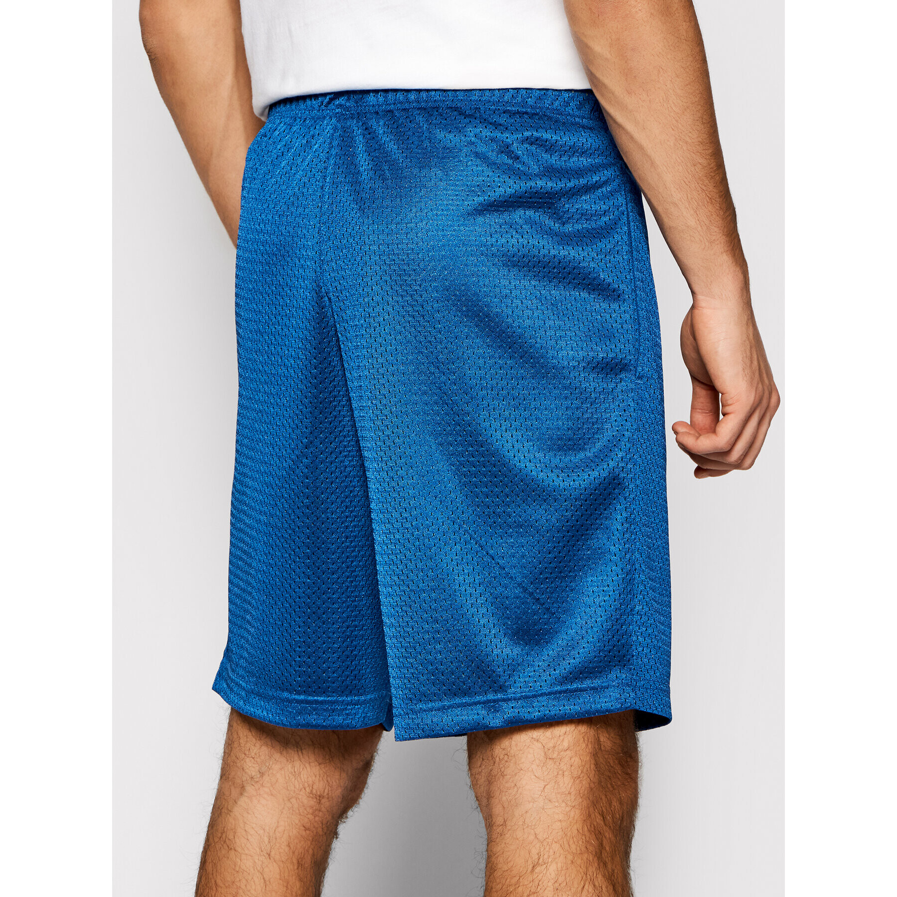 New Balance Спортни шорти Essentials Mesh MS11503 Син Athletic Fit - Pepit.bg