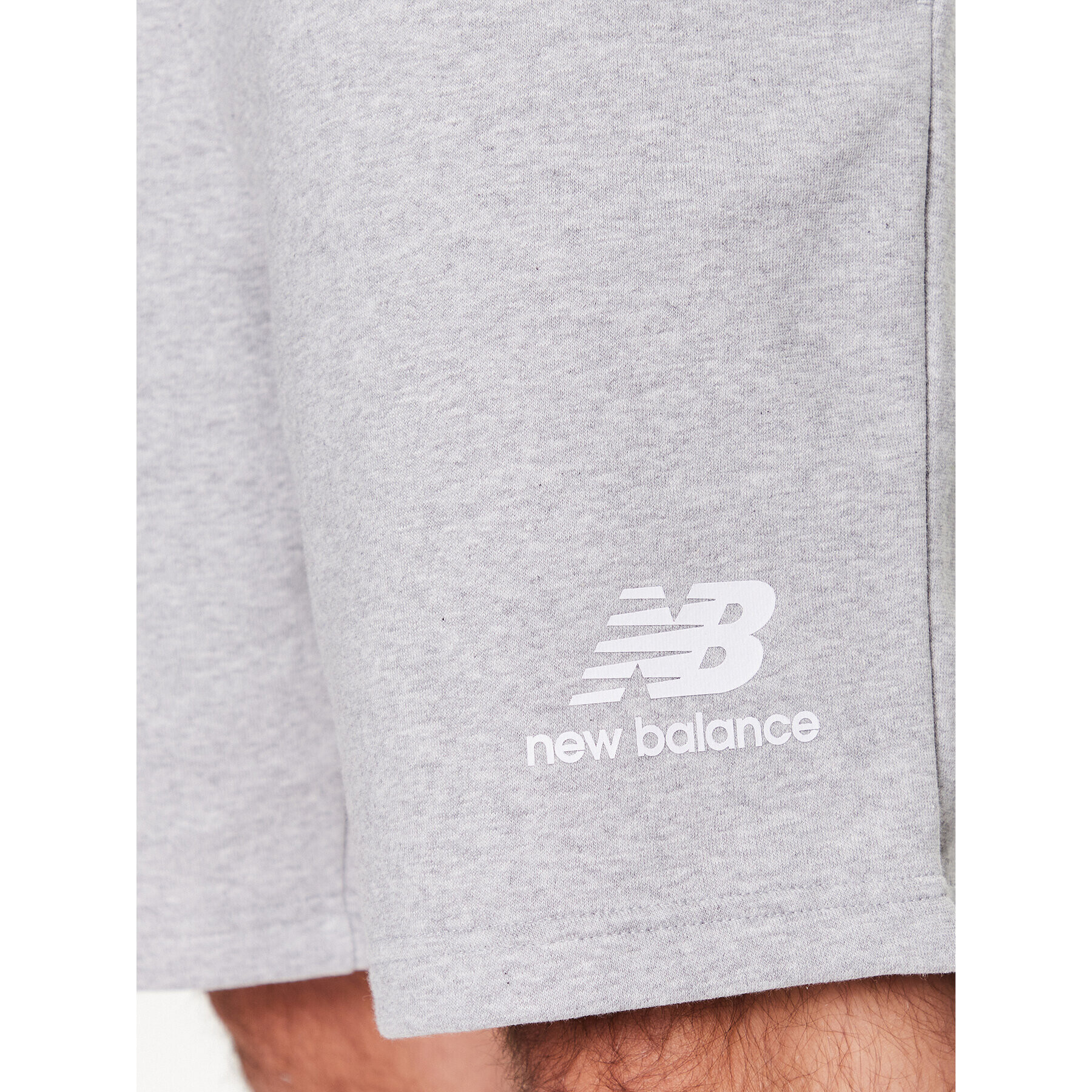 New Balance Спортни шорти MS3154 Сив Regular Fit - Pepit.bg