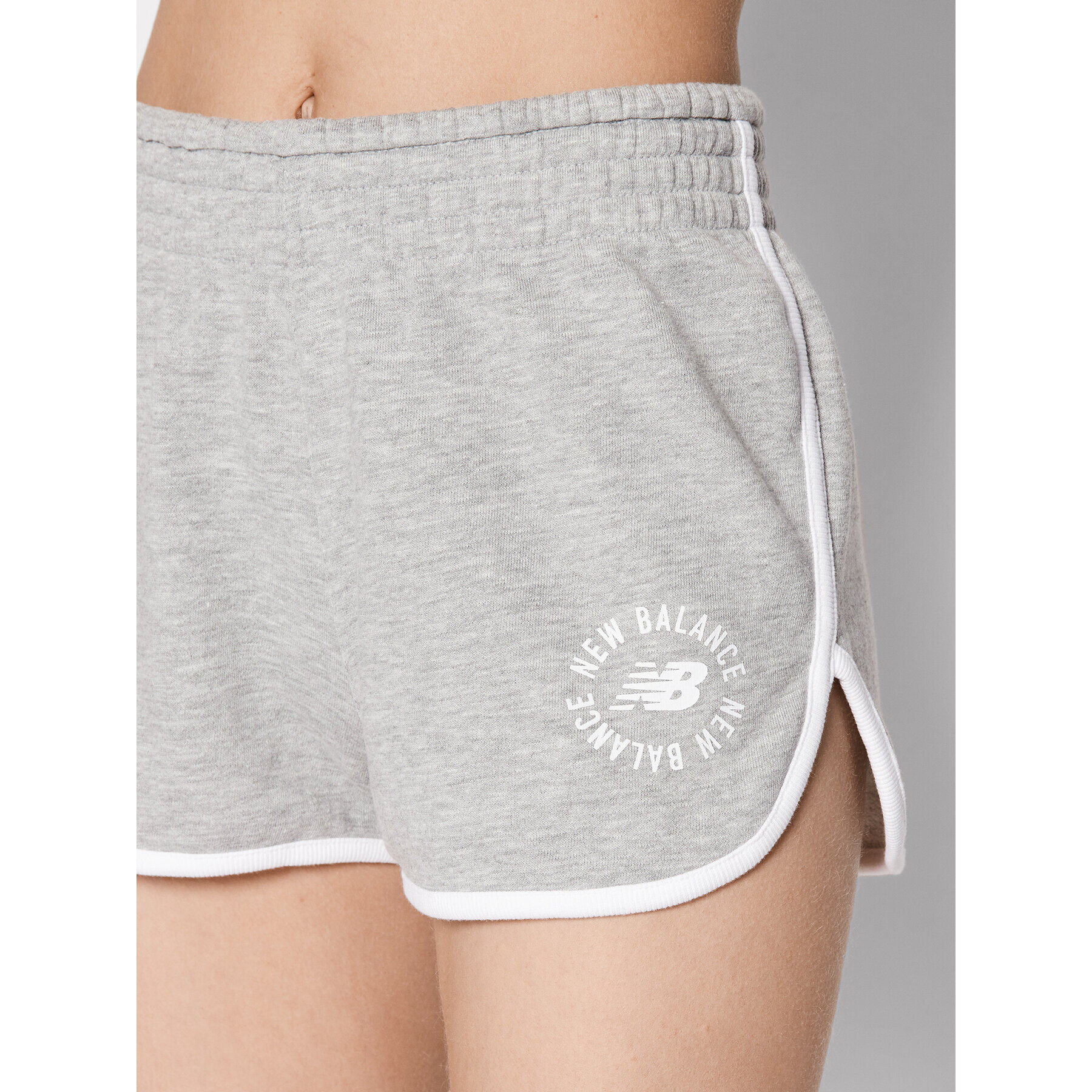 New Balance Спортни шорти WS21800 Сив Regular Fit - Pepit.bg