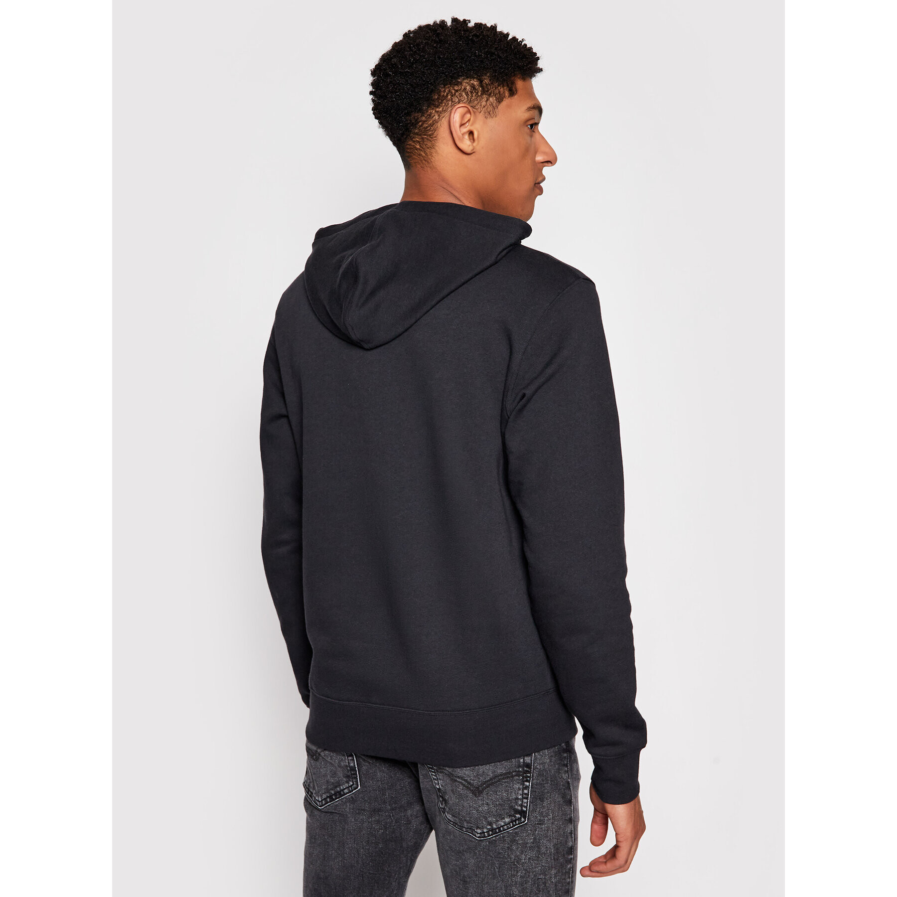 New Balance Суитшърт C C F Hoodie MT03910 Черен Relaxed Fit - Pepit.bg