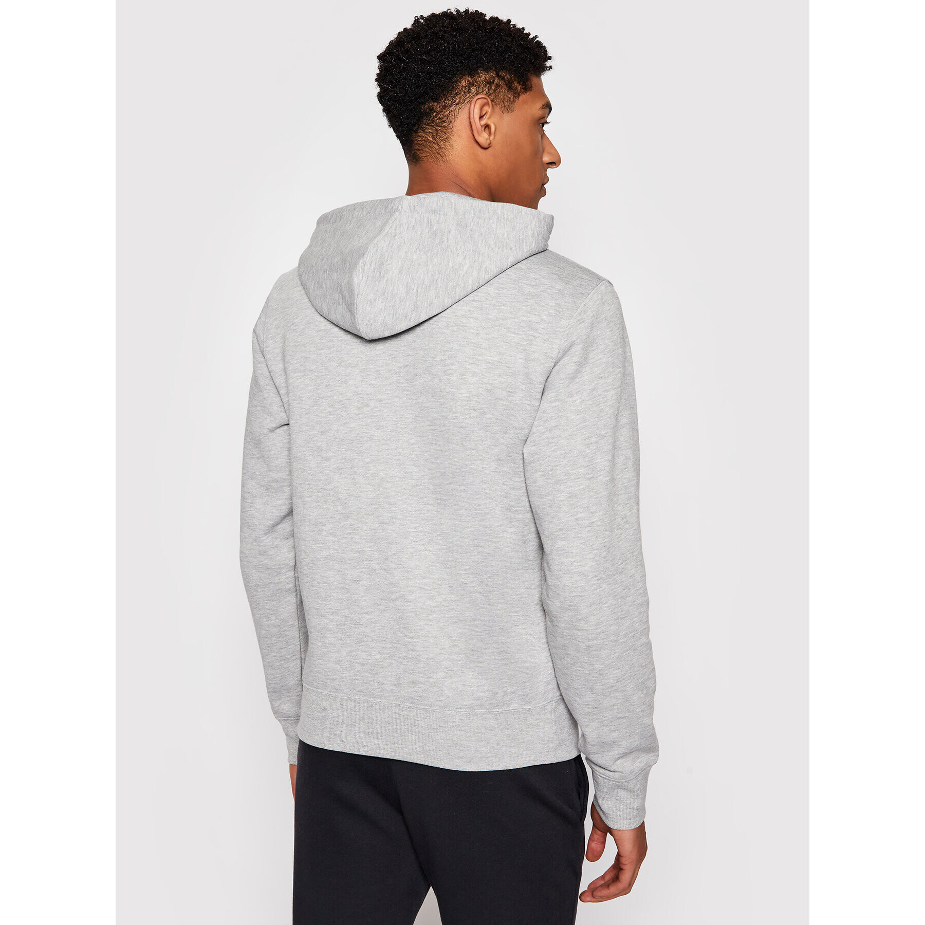 New Balance Суитшърт C C F Hoodie MT03910 Сив Relaxed Fit - Pepit.bg