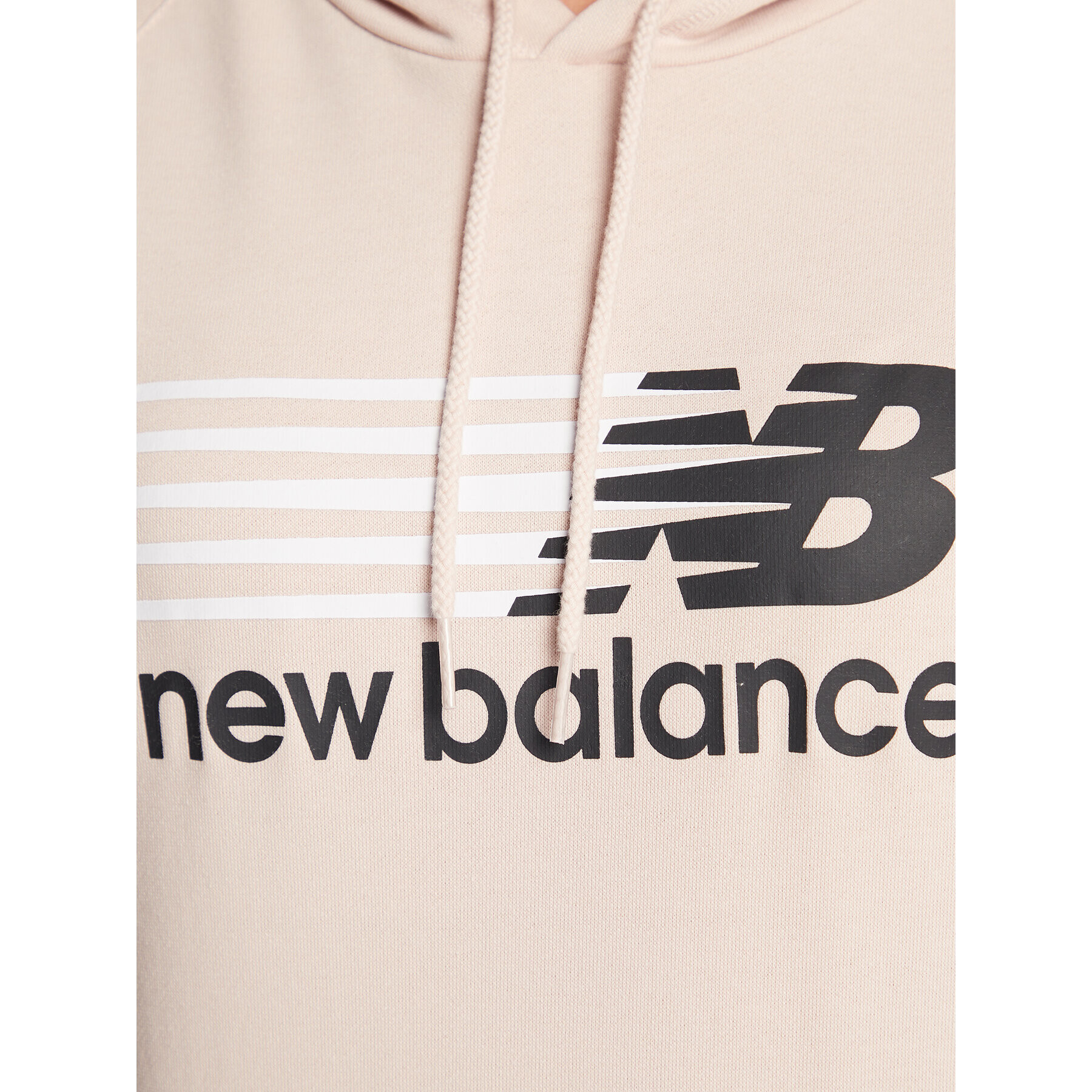 New Balance Суитшърт Classic WT23800 Бежов Relaxed Fit - Pepit.bg