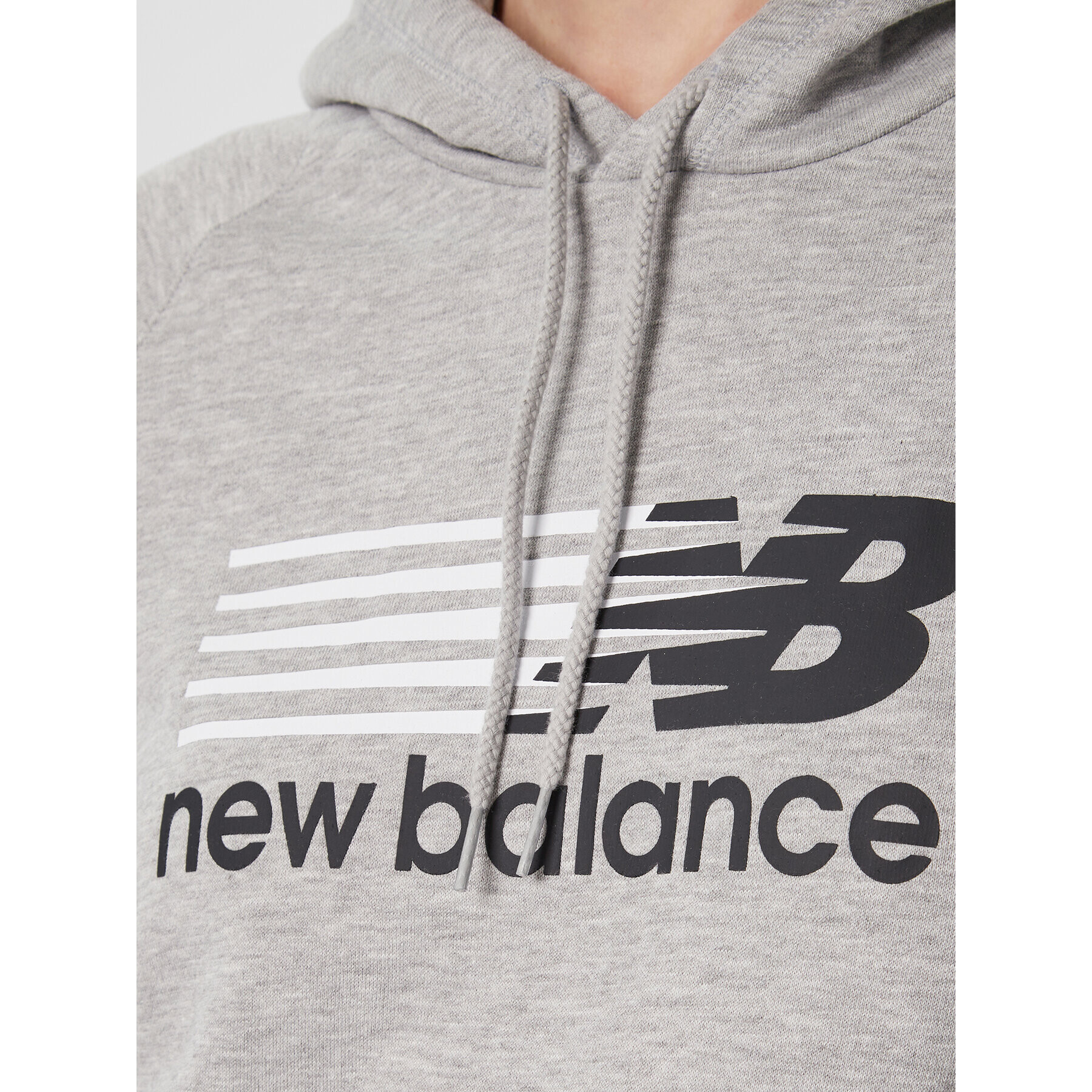 New Balance Суитшърт Classic WT23800 Сив Relaxed Fit - Pepit.bg