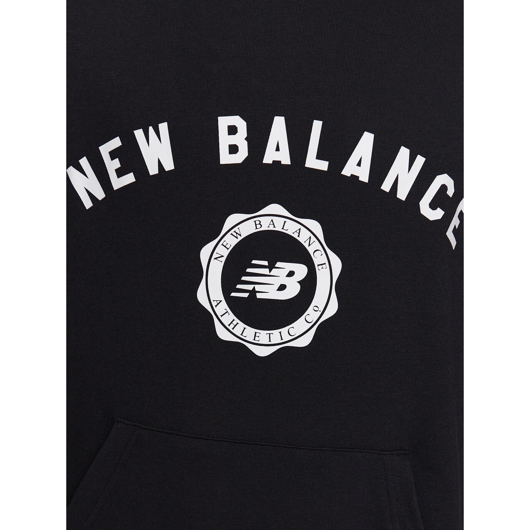 New Balance Суитшърт Dukserica Sport Seasonal French Terry MT31901 Черен Relaxed Fit - Pepit.bg