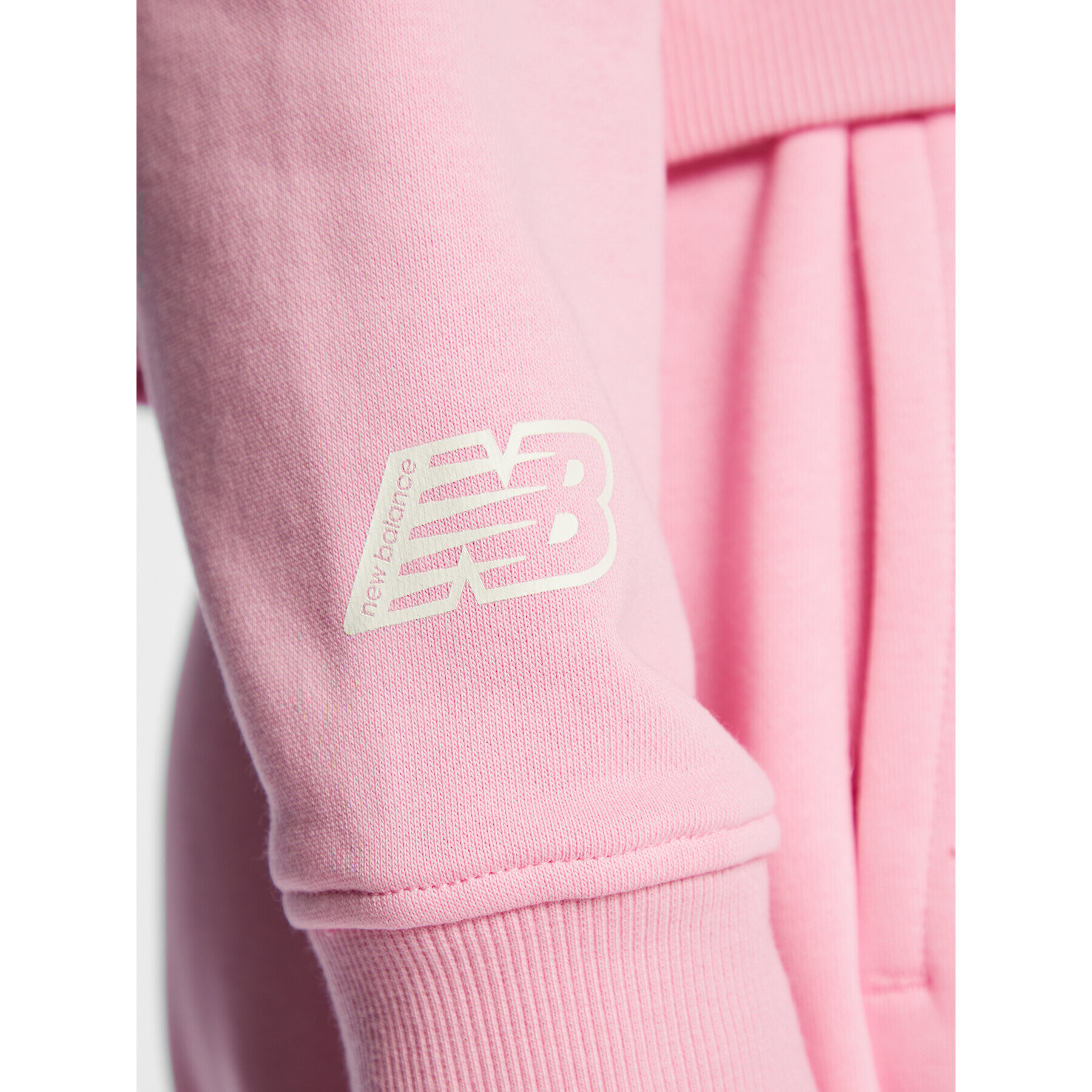 New Balance Суитшърт Essentials WT23512 Розов Relaxed Fit - Pepit.bg
