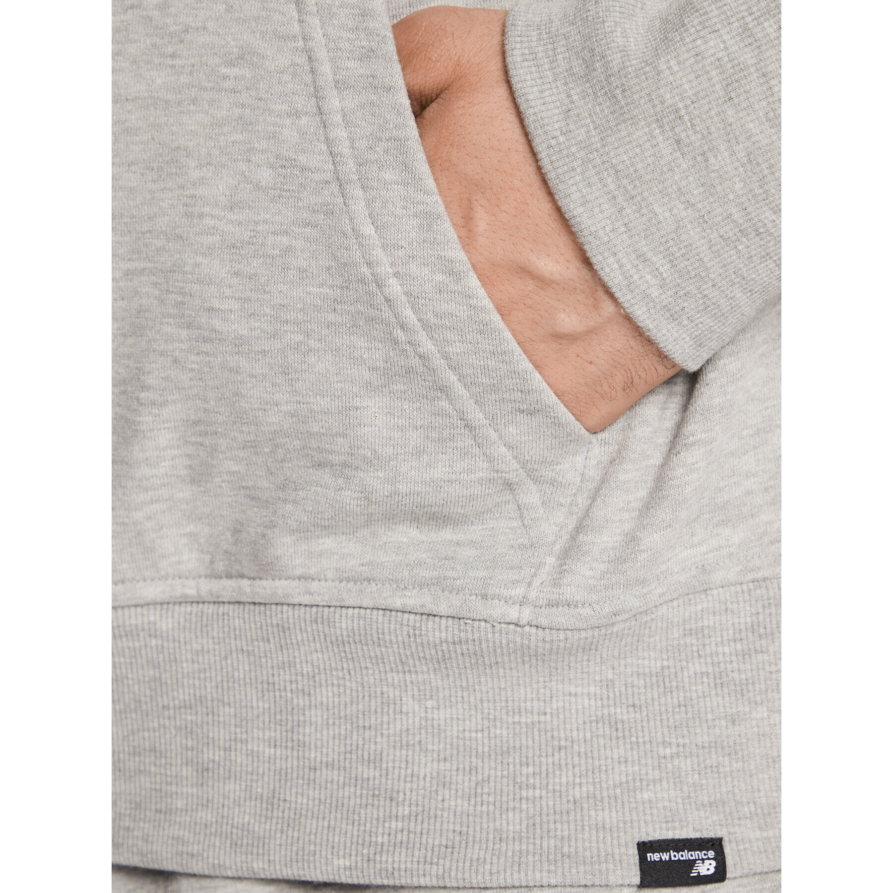 New Balance Суитшърт MT23900 Сив Relaxed Fit - Pepit.bg