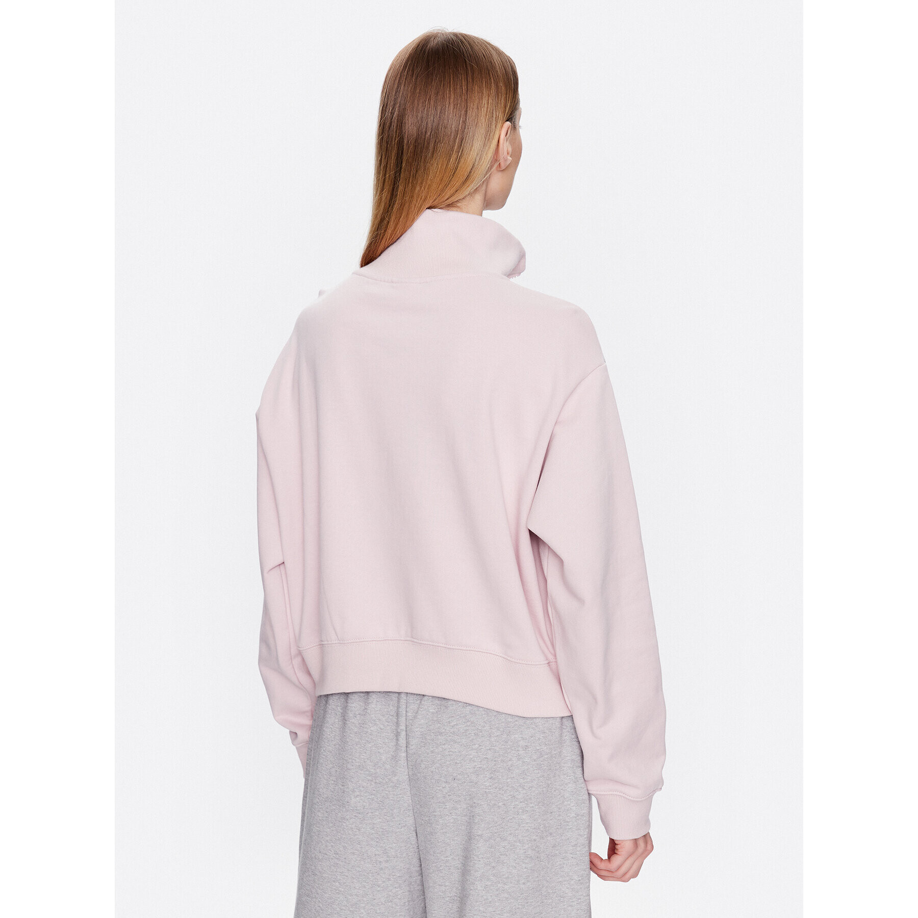 New Balance Суитшърт WT31501 Розов Oversize - Pepit.bg