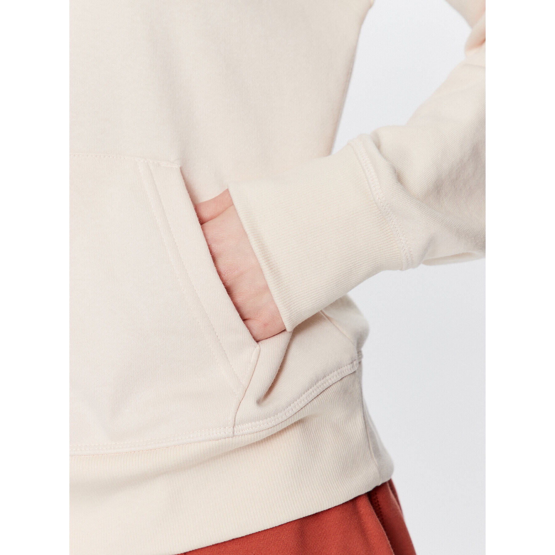 New Balance Суитшърт WT31533 Бежов Relaxed Fit - Pepit.bg