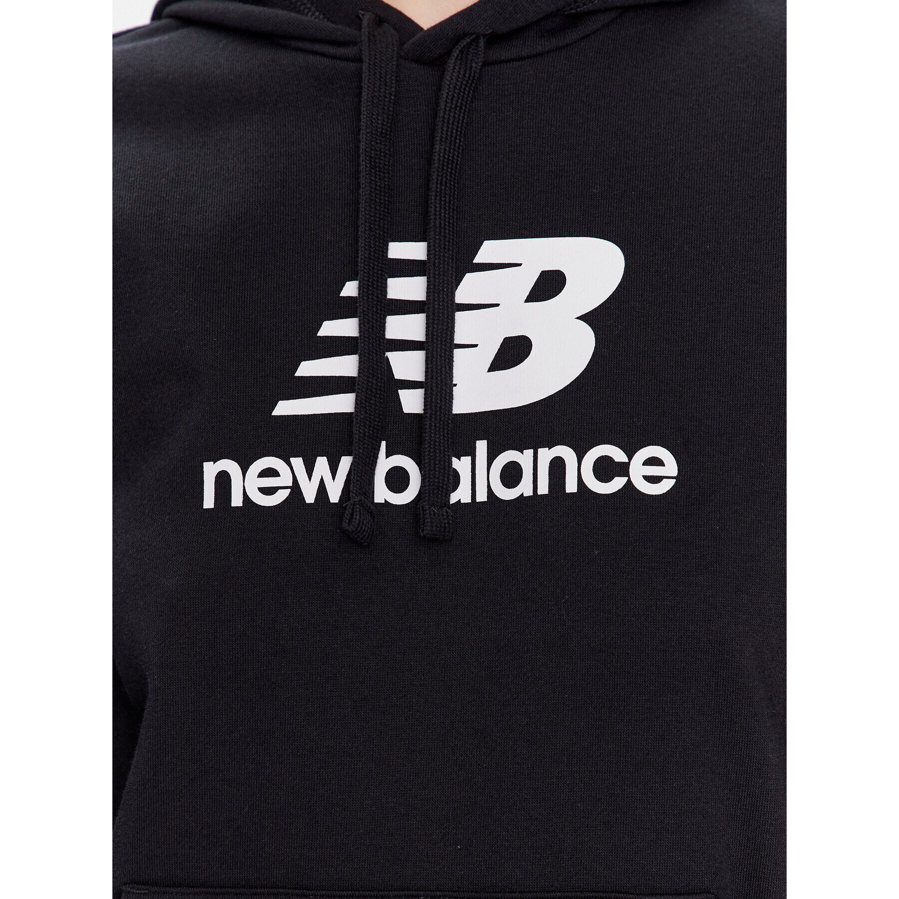 New Balance Суитшърт WT31533 Черен Relaxed Fit - Pepit.bg