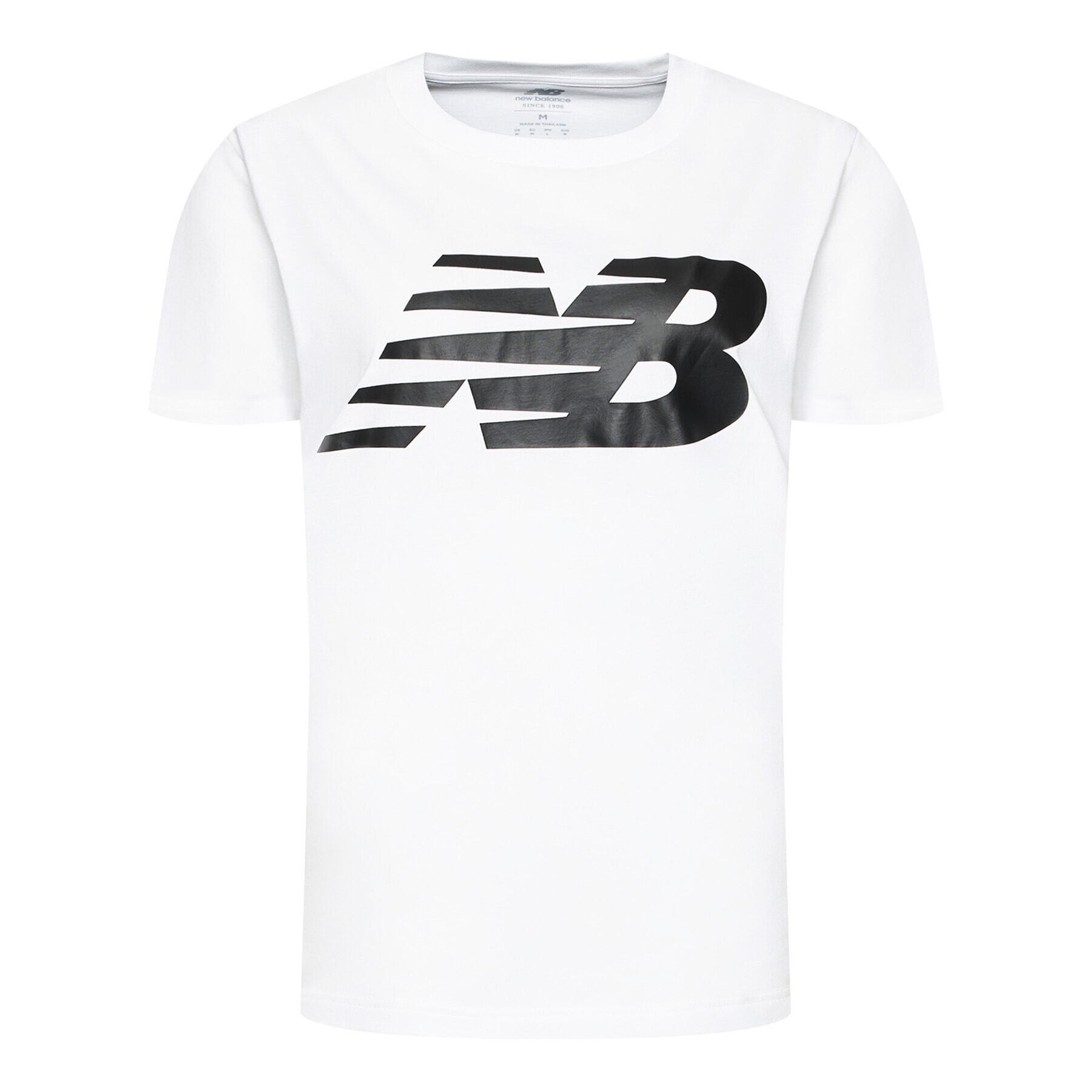 New Balance Тишърт Classics Tee MT03919 Бял Athletic Fit - Pepit.bg