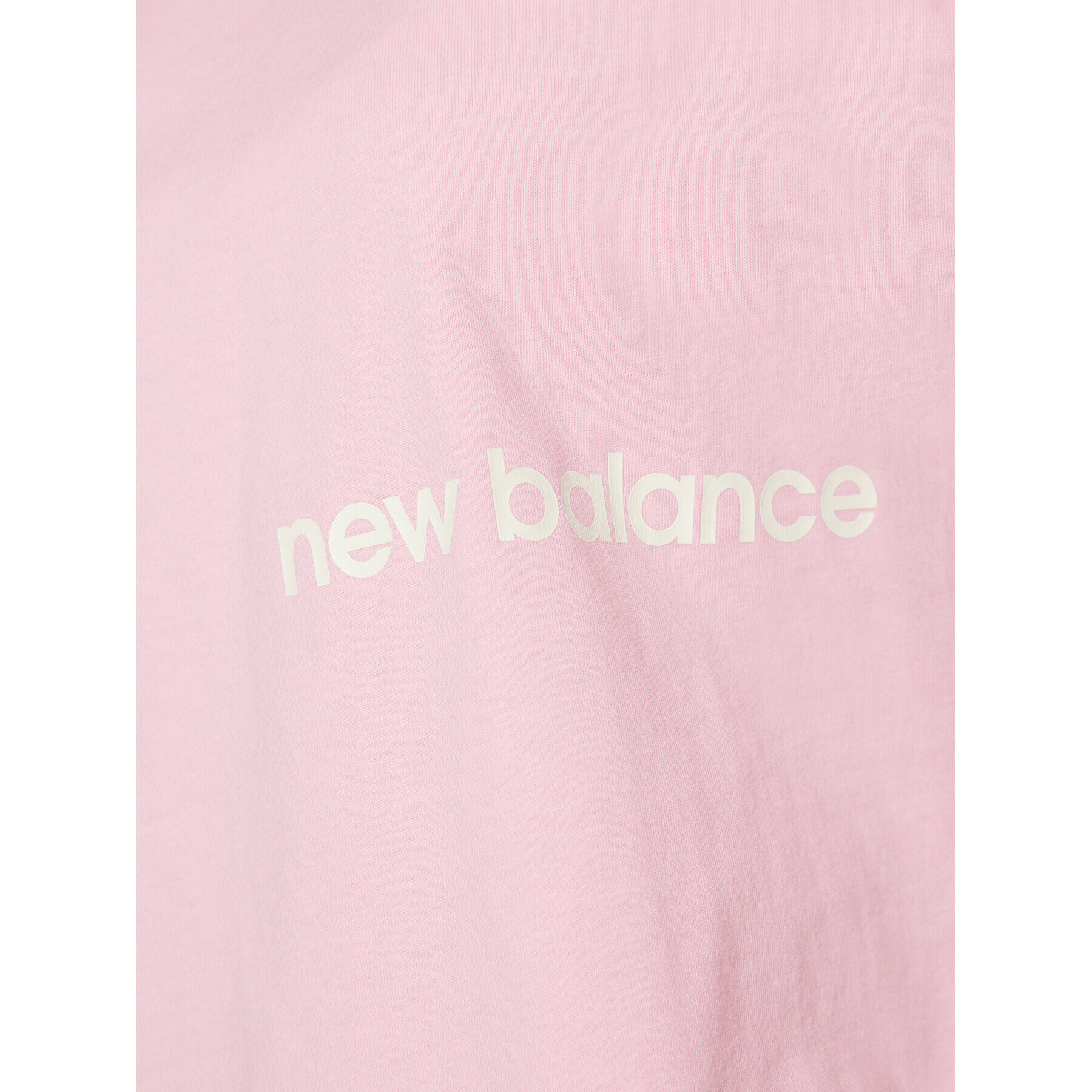 New Balance Тишърт Essentials Graphic WT23513 Розов Relaxed Fit - Pepit.bg