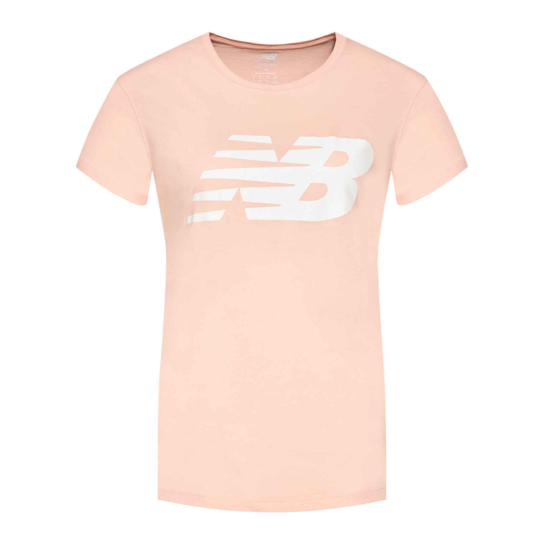 New Balance Тишърт Fly WT01852 Оранжев Athletic Fit - Pepit.bg