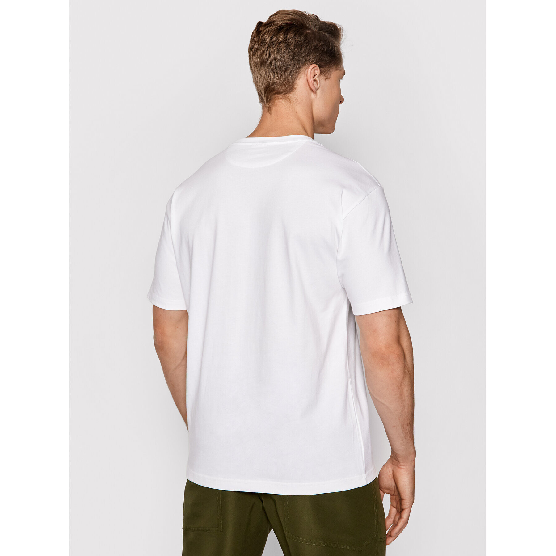 New Balance Тишърт MT01518 Бял Relaxed Fit - Pepit.bg