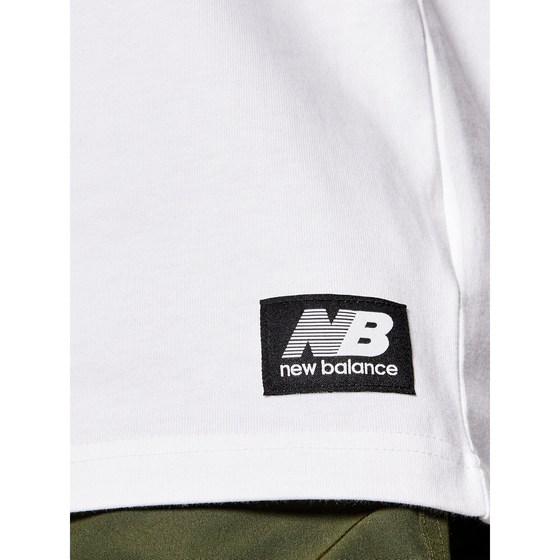New Balance Тишърт MT01518 Бял Relaxed Fit - Pepit.bg
