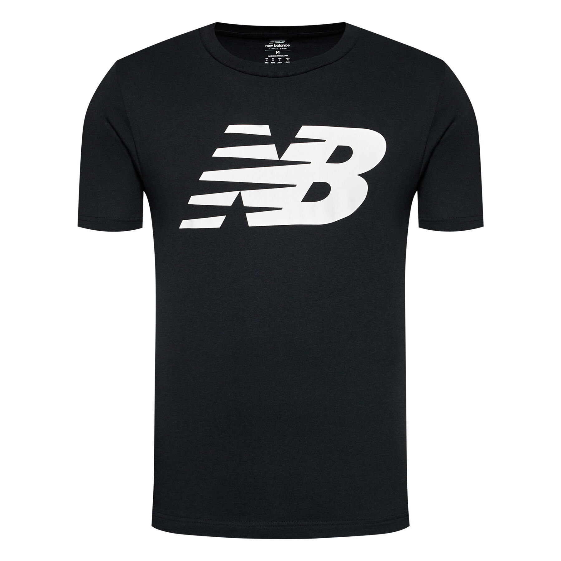 New Balance Тишърт MT03919 Черен Regular Fit - Pepit.bg
