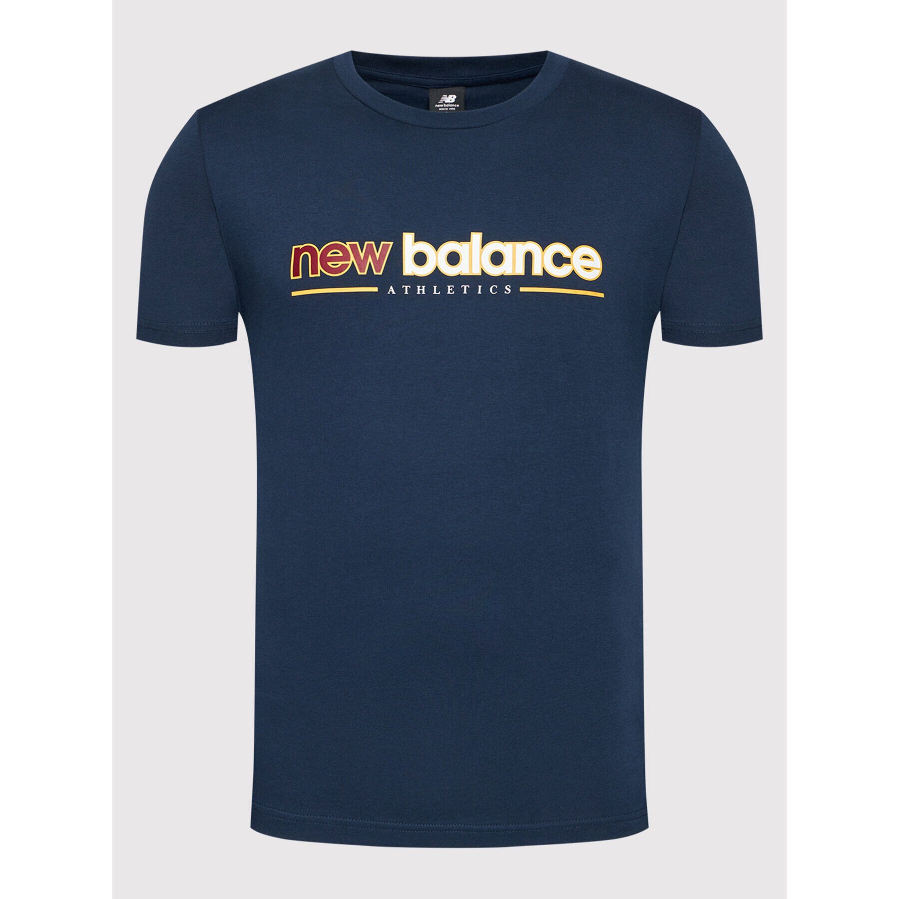 New Balance Тишърт MT13500 Тъмносин Relaxed Fit - Pepit.bg