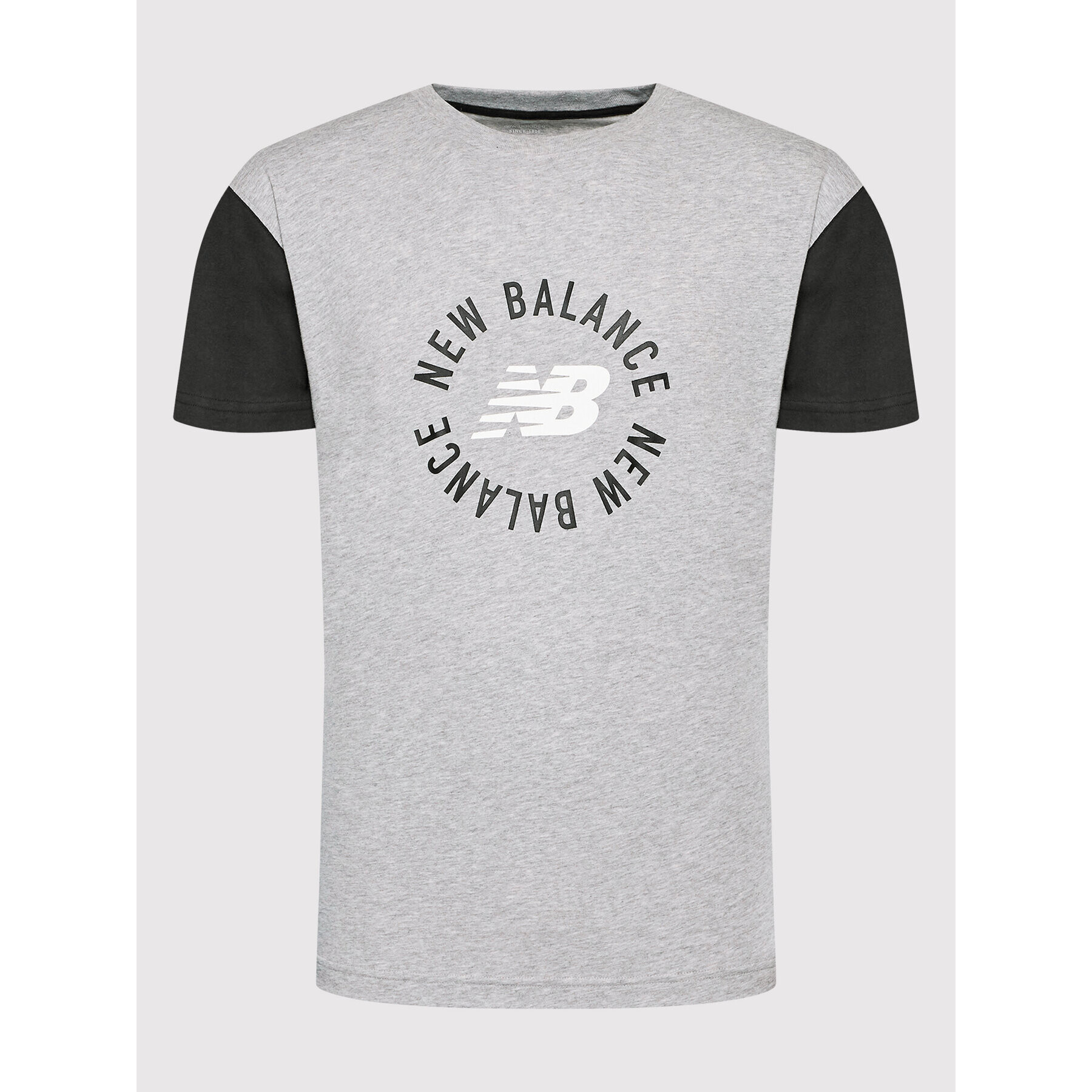 New Balance Тишърт MT21901 Сив Relaxed Fit - Pepit.bg