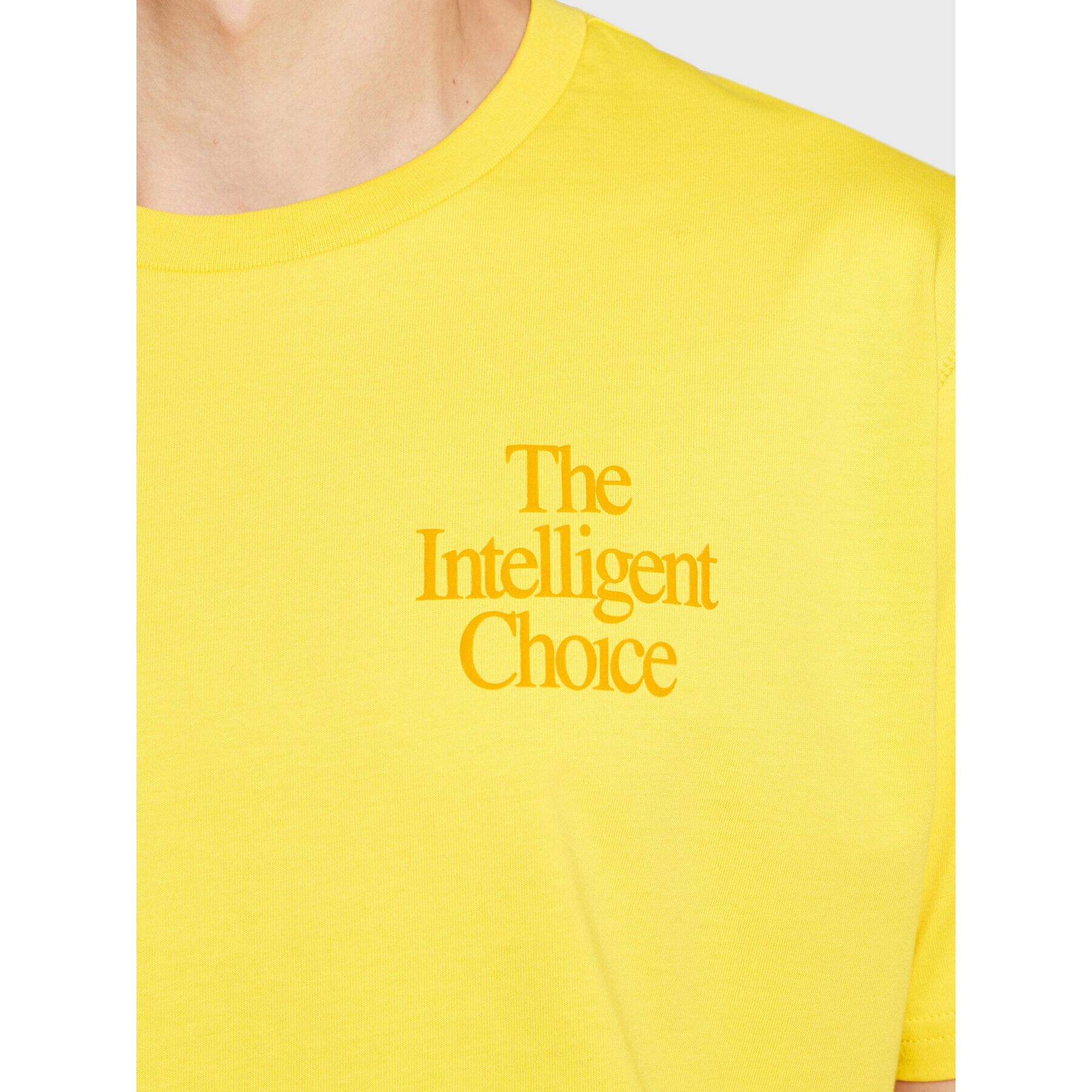 New Balance Тишърт MT23502 Жълт Relaxed Fit - Pepit.bg