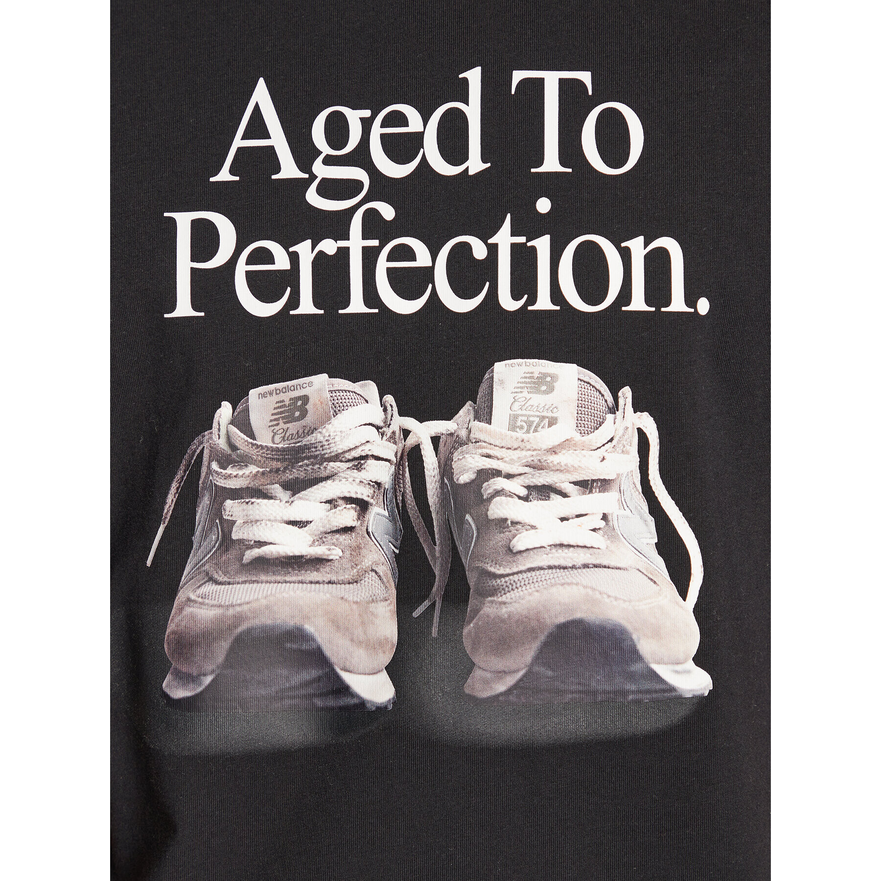 New Balance Тишърт MT23569 Черен Relaxed Fit - Pepit.bg