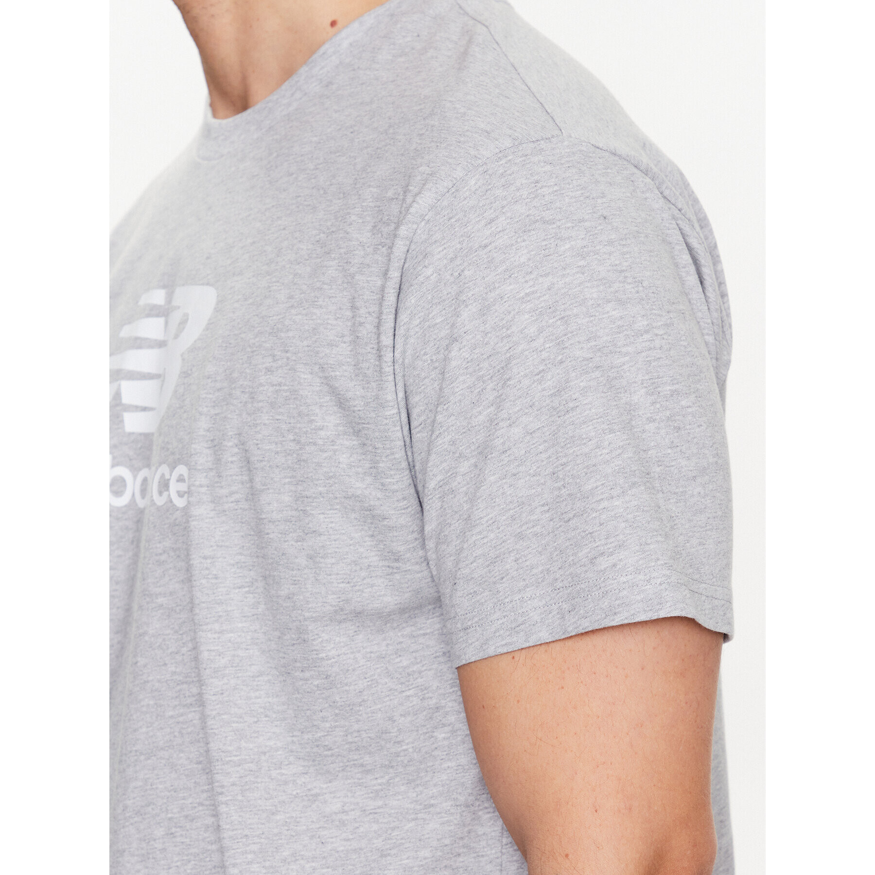 New Balance Тишърт MT31541 Сив Relaxed Fit - Pepit.bg