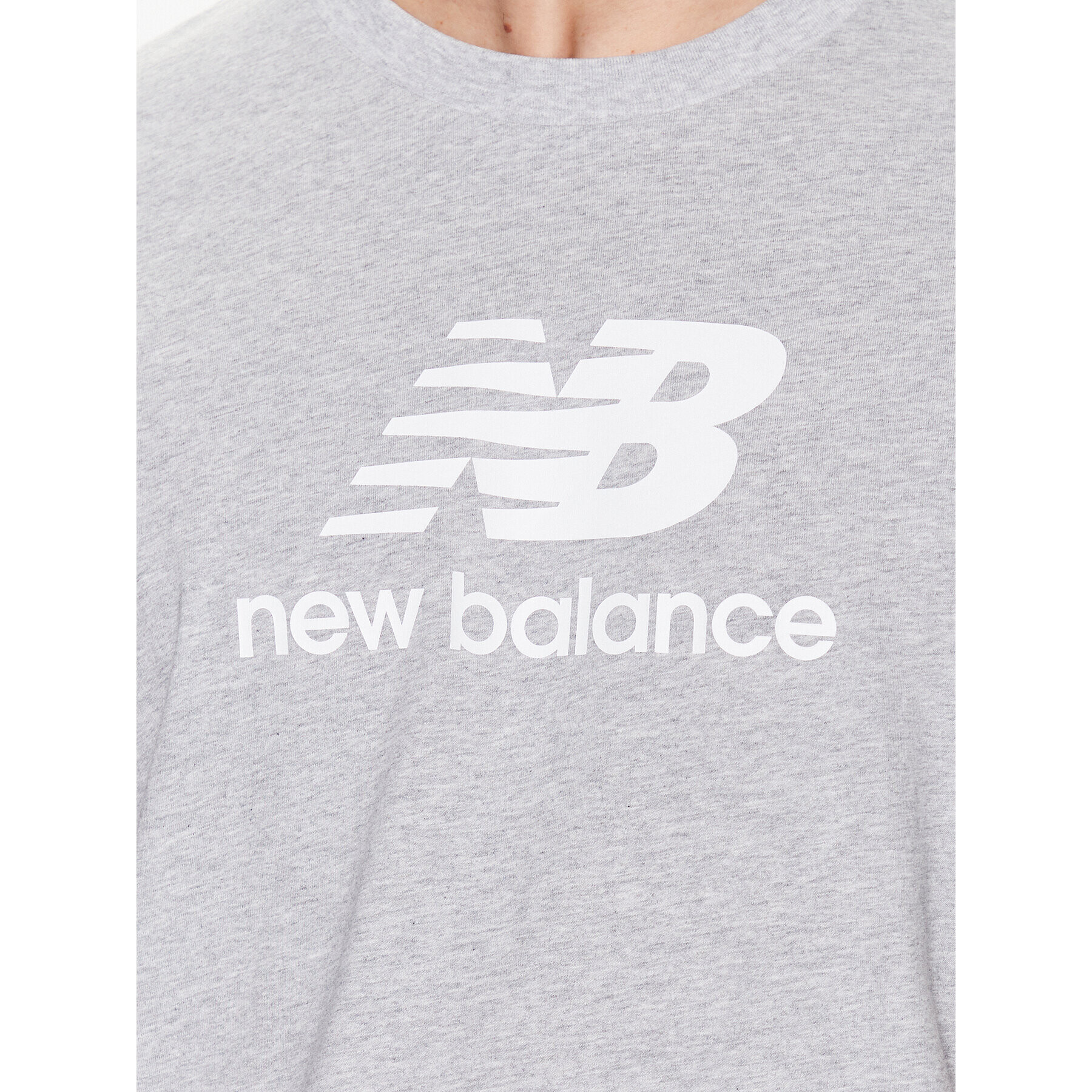 New Balance Тишърт MT31541 Сив Relaxed Fit - Pepit.bg