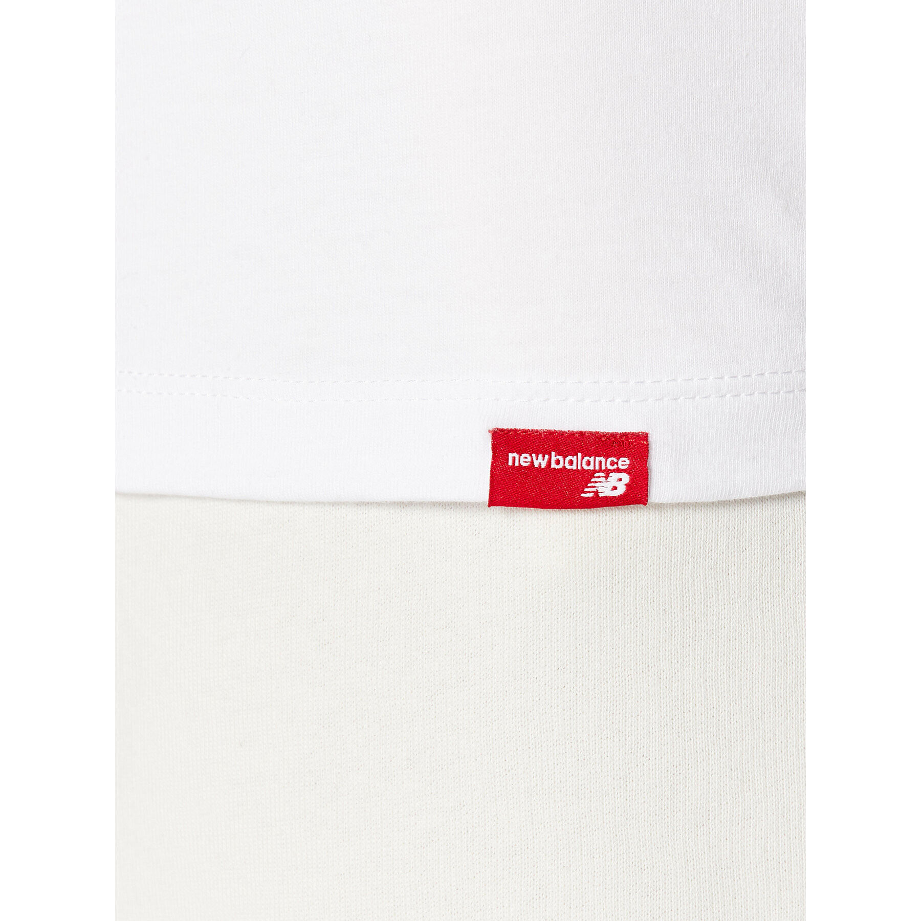New Balance Тишърт Sprt WT21802 Бял Athletic Fit - Pepit.bg