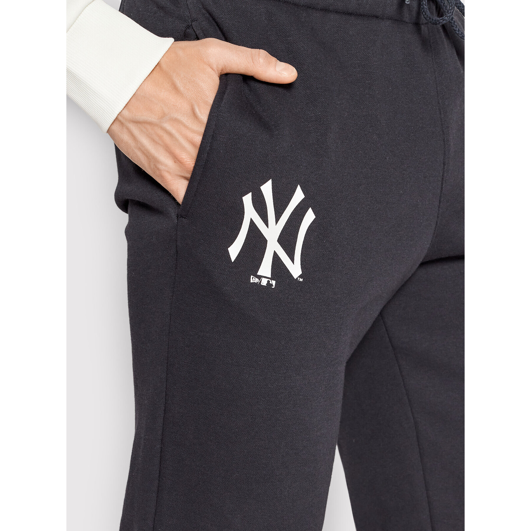 New Era Долнище анцуг Mlb Team Logo 12893118 Тъмносин Regular Fit - Pepit.bg