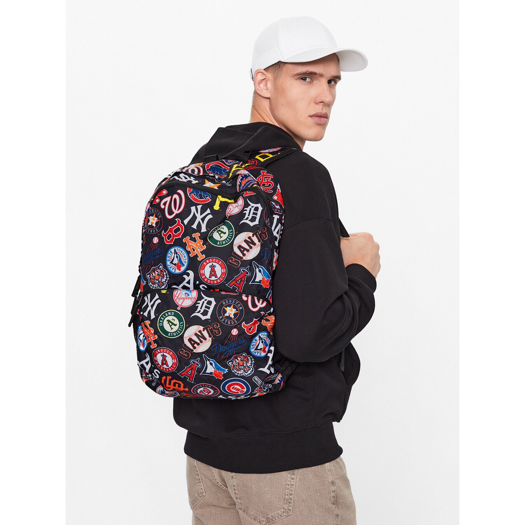 New Era Раница Disti Multi Bag Mlb Aop 60240052 Цветен - Pepit.bg