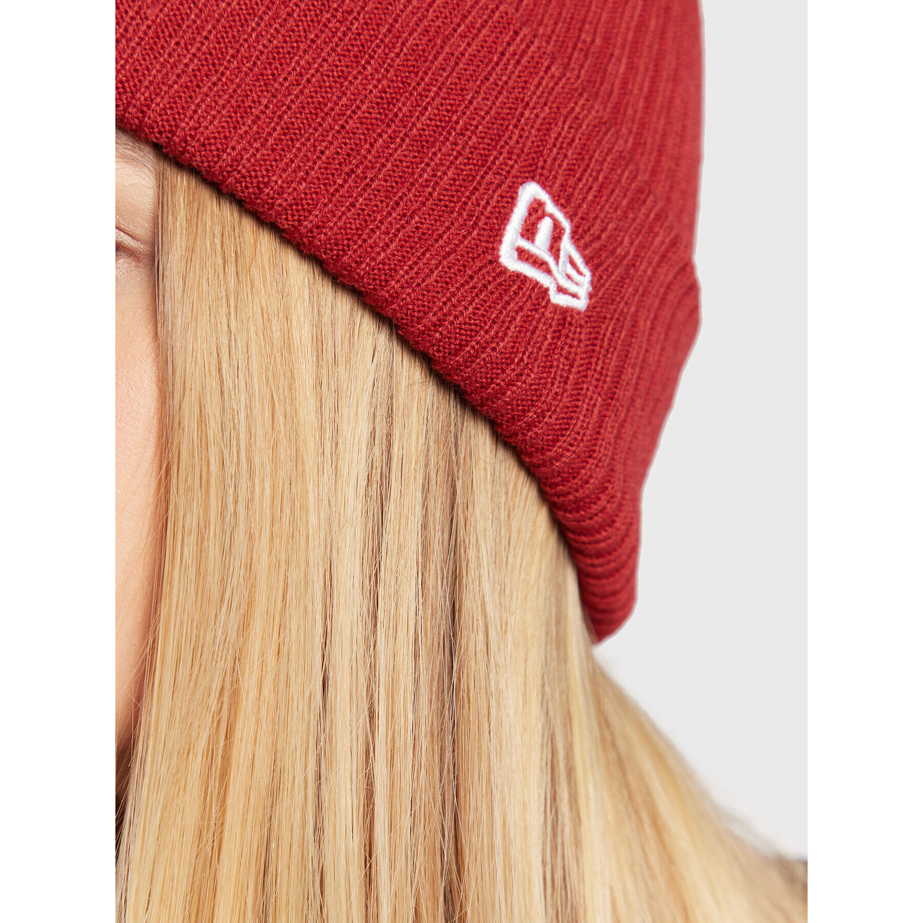 New Era Шапка Beanie 60284978 Червен - Pepit.bg