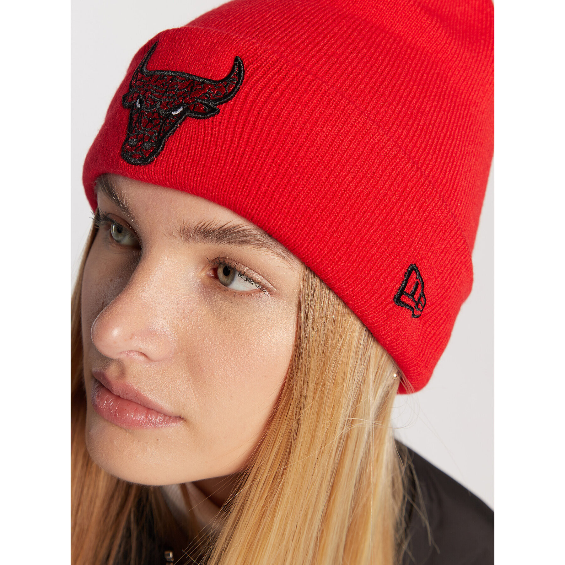 New Era Шапка Chicago Bulls Infill Bobble 60284999 Червен - Pepit.bg