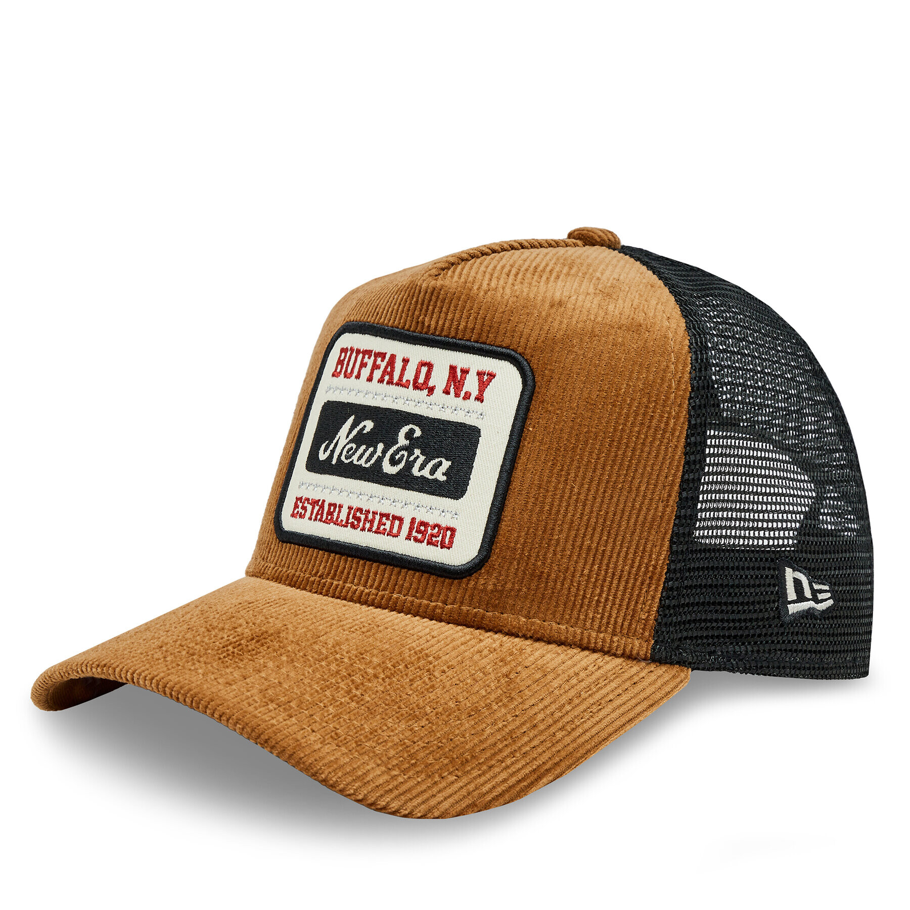 New Era Шапка Cord Trucker Newera Brw 60364187 Кафяв - Pepit.bg