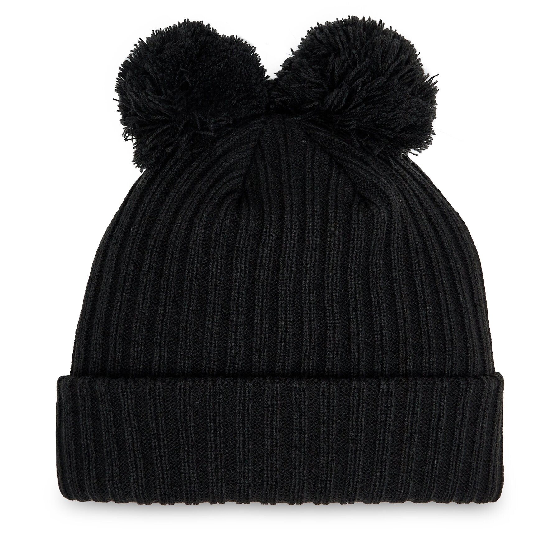 New Era Шапка Double Pom New York Yankees Beanie 60364290 Черен - Pepit.bg