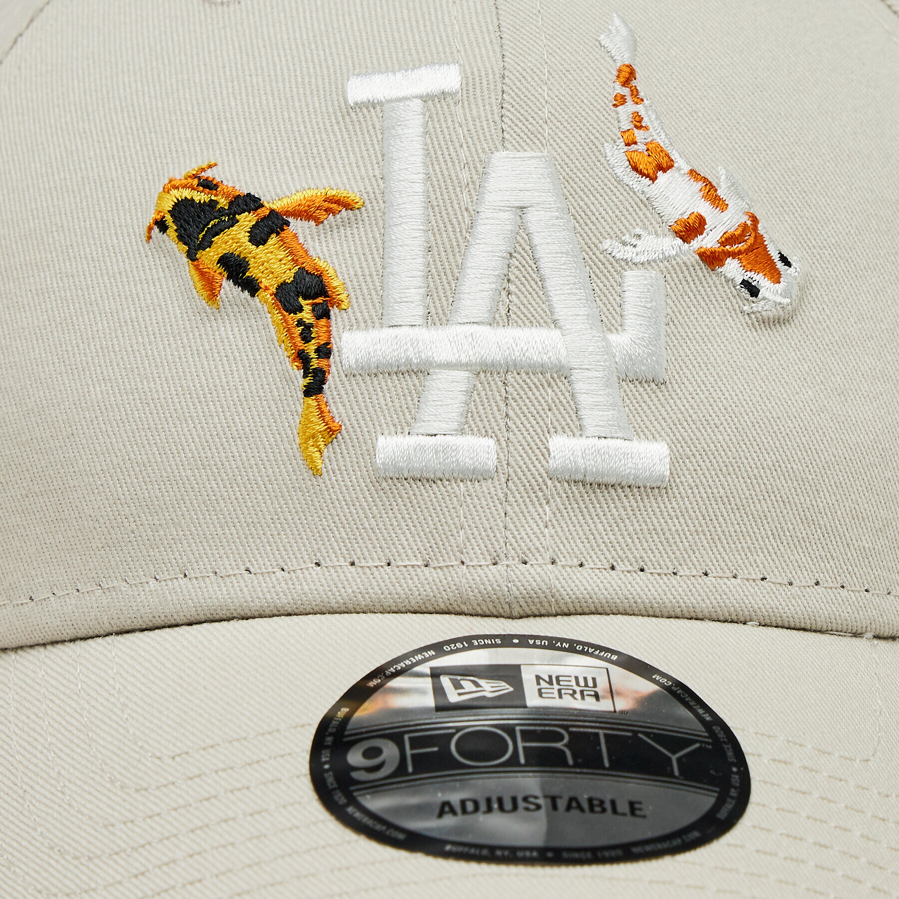 New Era Шапка Koi Fish 940 La Dodgers 60364487 Сив - Pepit.bg