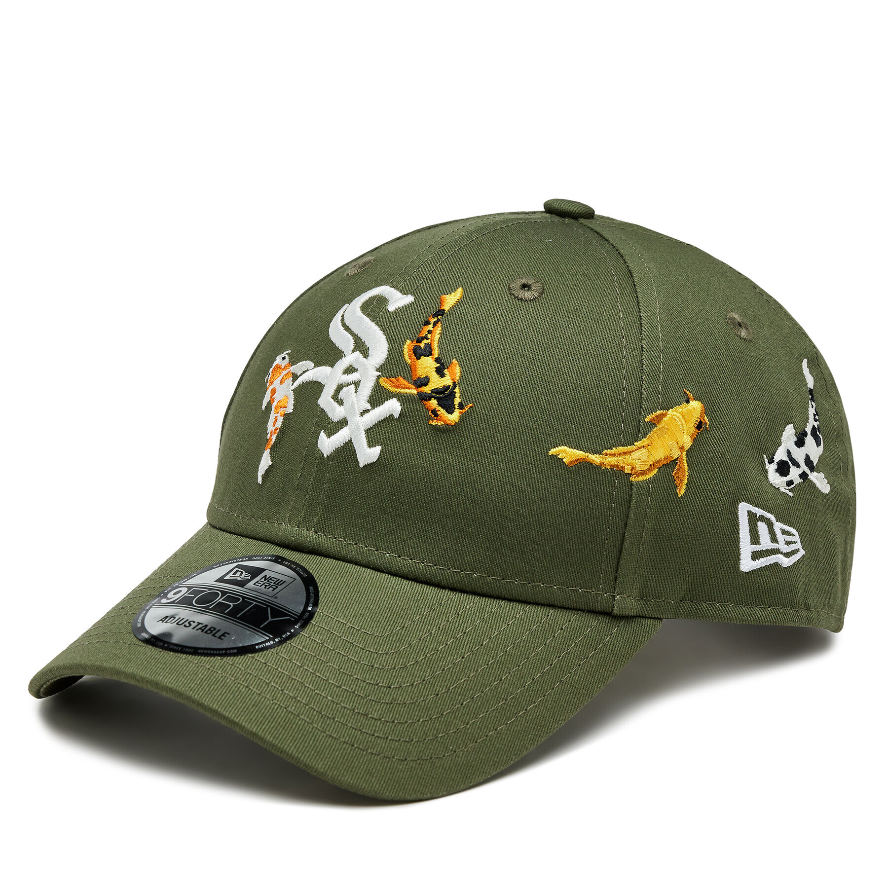 New Era Шапка Koi Fish 940 White Sox 60364488 Каки - Pepit.bg