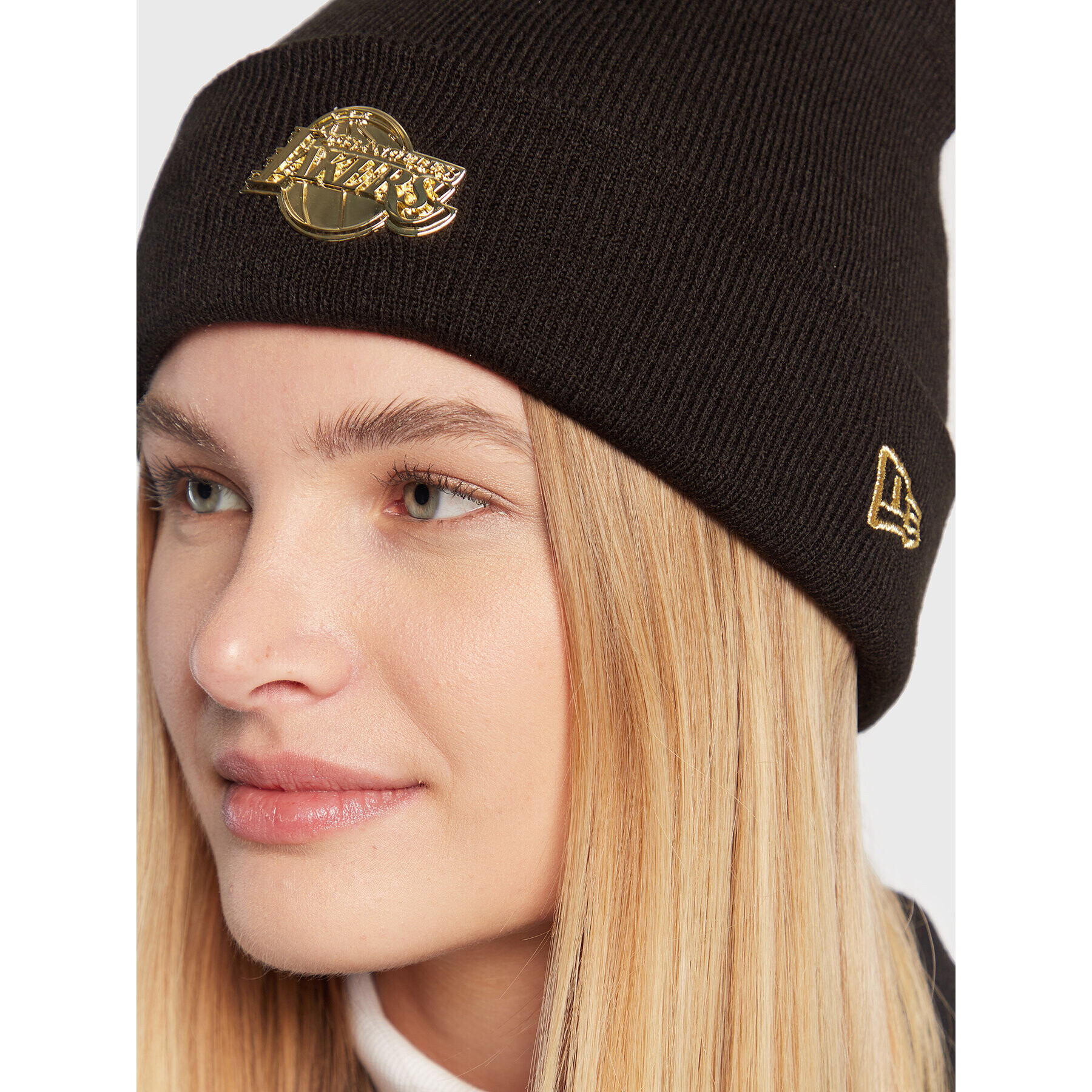 New Era Шапка La Lakers Metallic 60284982 Черен - Pepit.bg