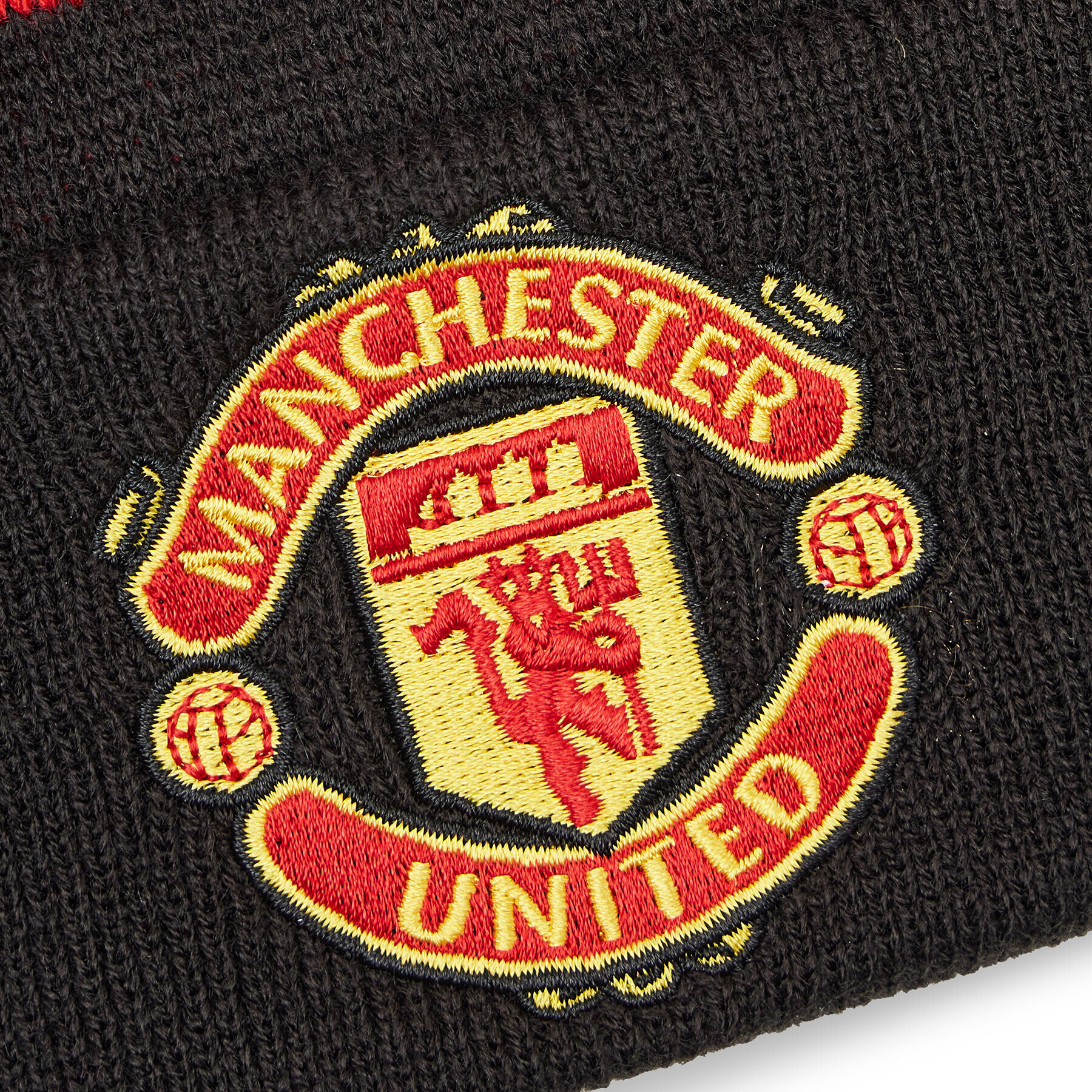 New Era Шапка Manchester United Marl Bobble 60284478 Черен - Pepit.bg