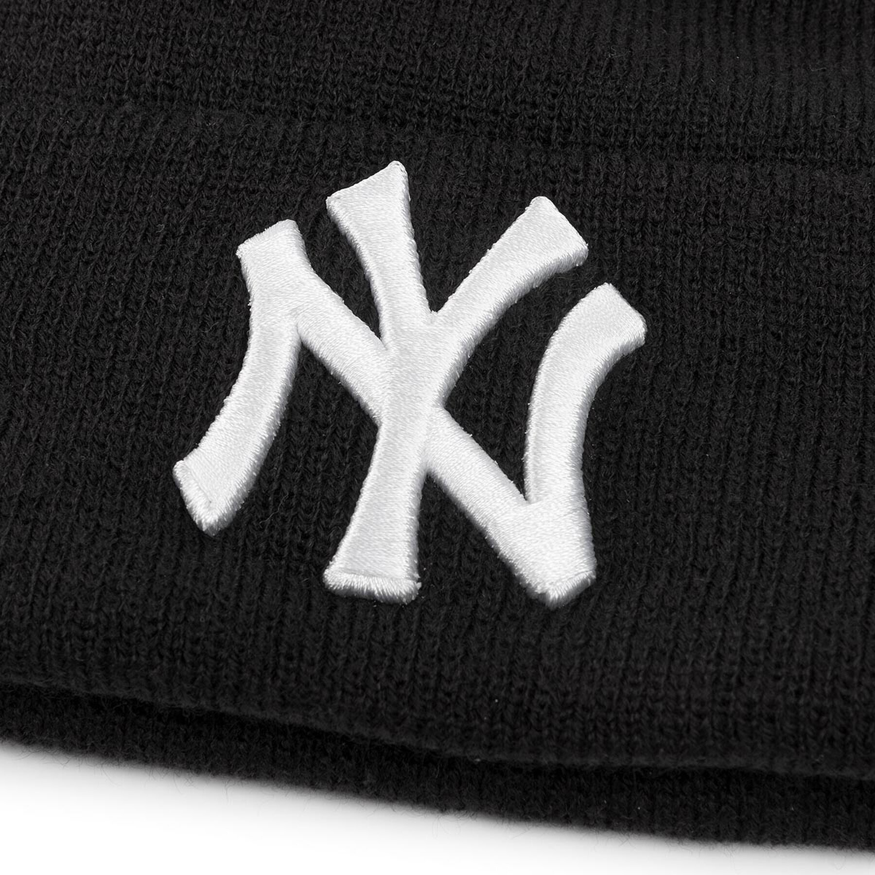 New Era Шапка Mlb Essential Cuff 12122728 Черен - Pepit.bg