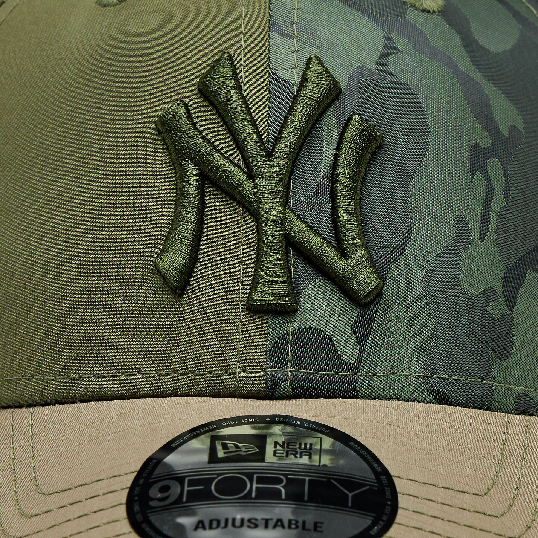 New Era Шапка Multi Texture 940 Nyy 60364228 Каки - Pepit.bg