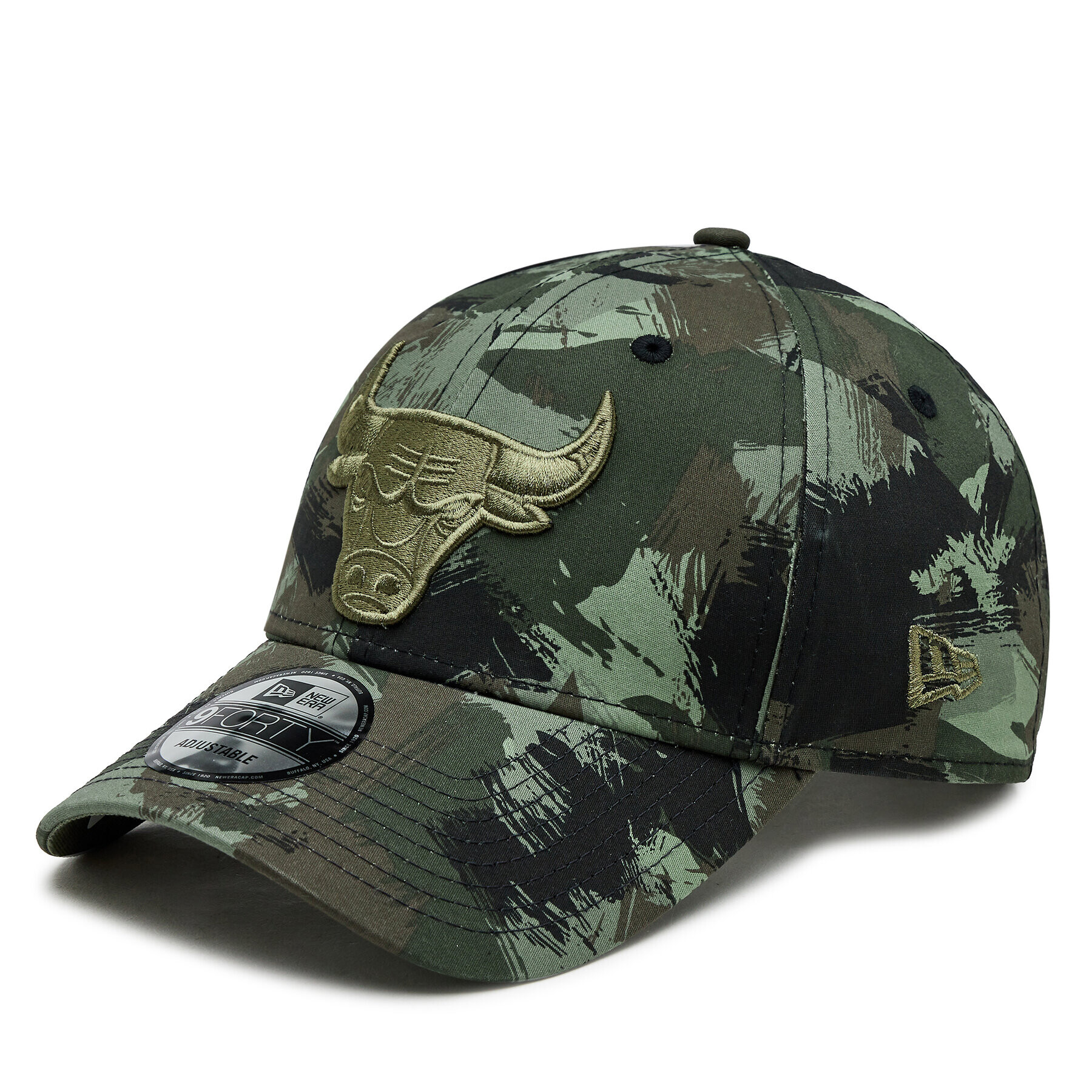 New Era Шапка Painted Aop 940 Bulls 60364494 Каки - Pepit.bg