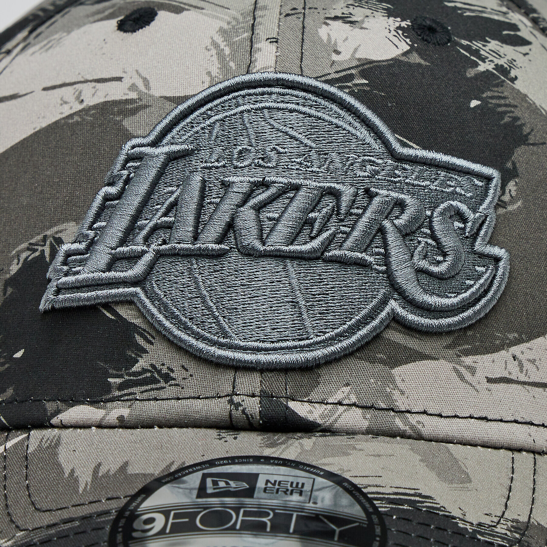 New Era Шапка Painted Aop 940 Lakers 60364483 Сив - Pepit.bg