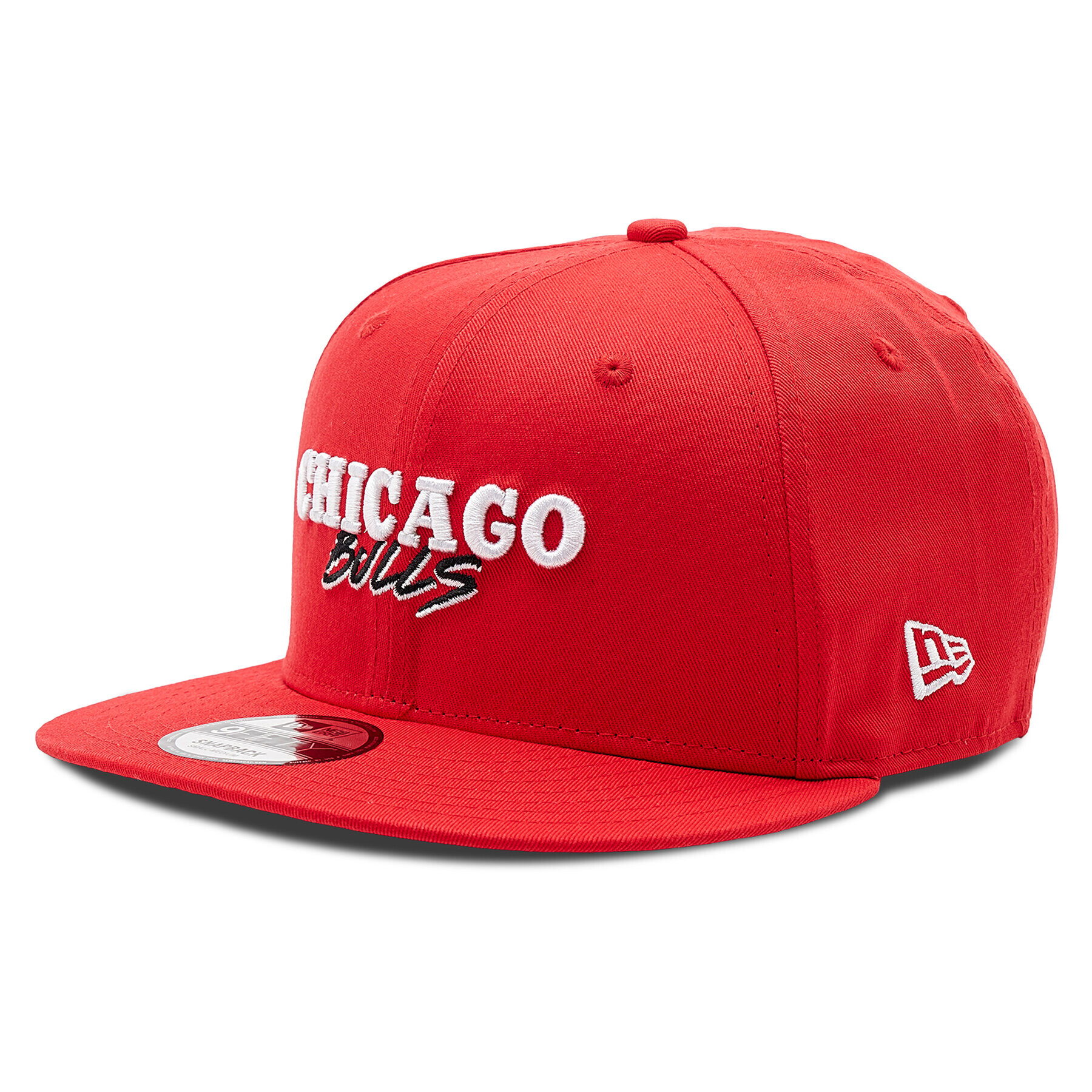 New Era Шапка с козирка 9Fifty Chicago Bulls Script Team 60285205 Червен - Pepit.bg