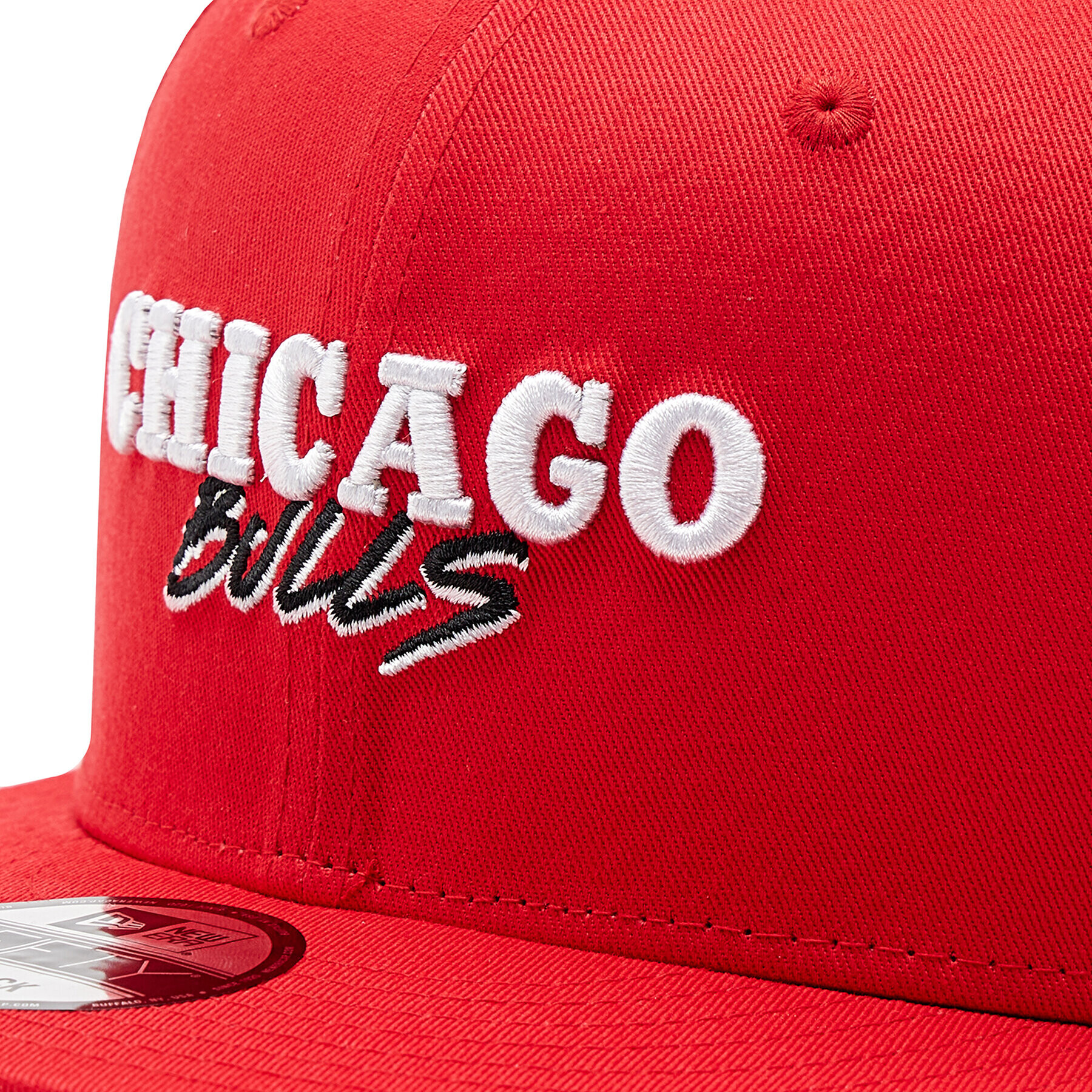 New Era Шапка с козирка 9Fifty Chicago Bulls Script Team 60285205 Червен - Pepit.bg