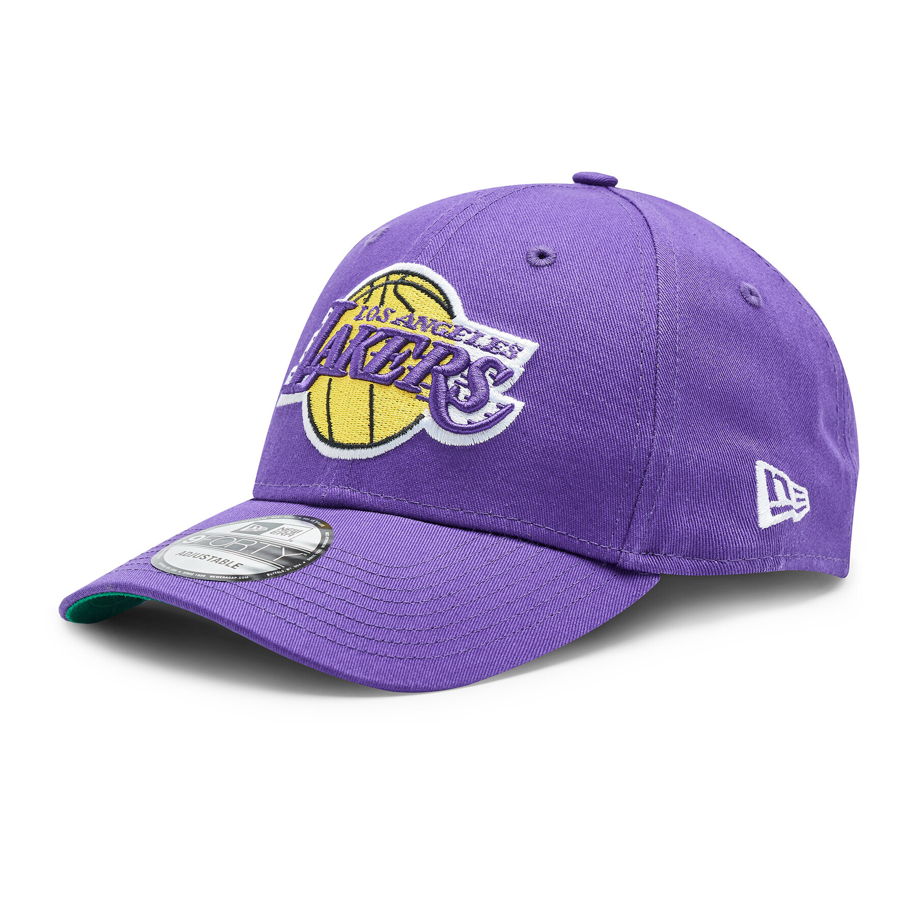 New Era Шапка с козирка 9FORTY Los Angeles Lakers NBA Team Side Patch Cap 60298794 Виолетов - Pepit.bg