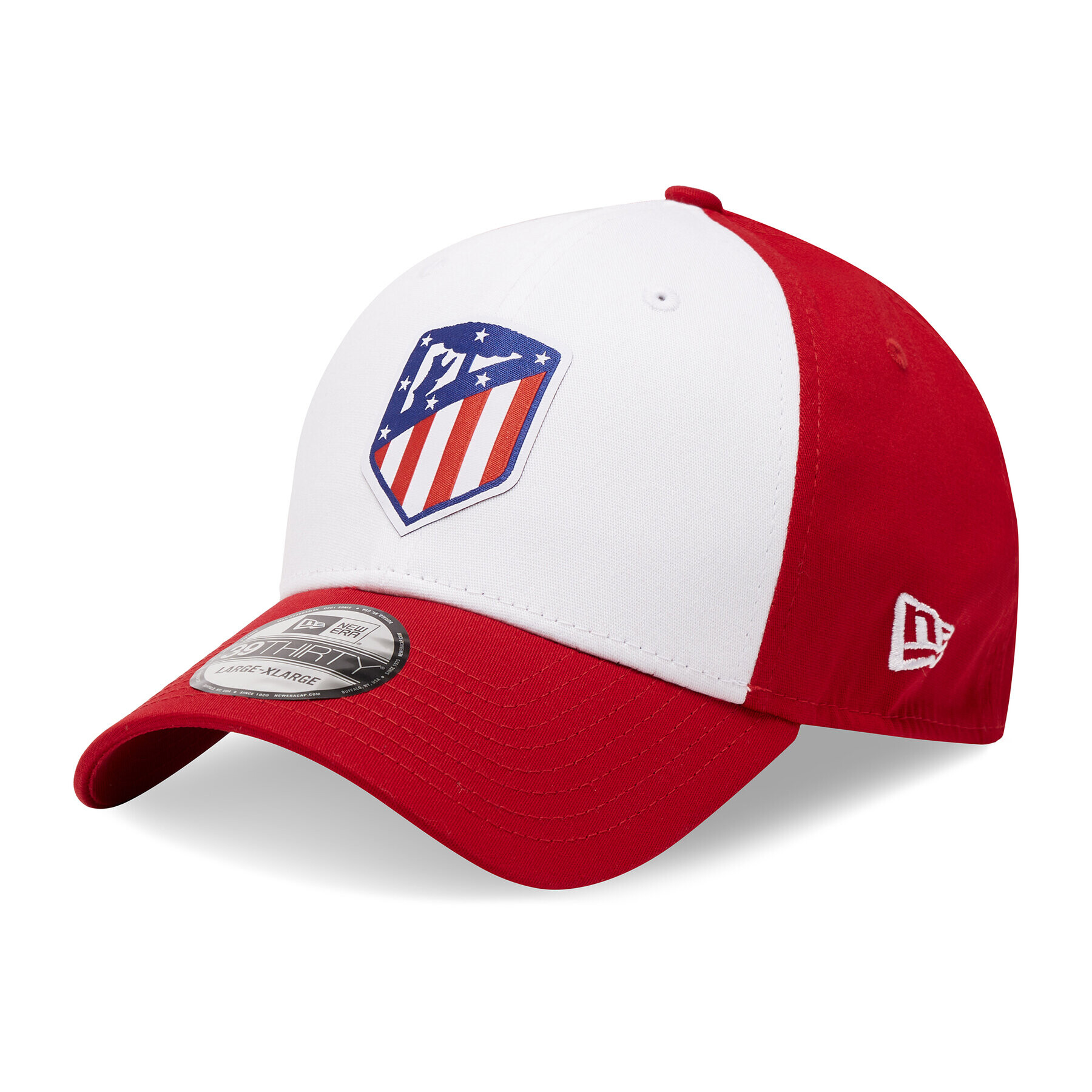 New Era Шапка с козирка Atletico Madrid Logo 39Thirty 12044768 Червен - Pepit.bg