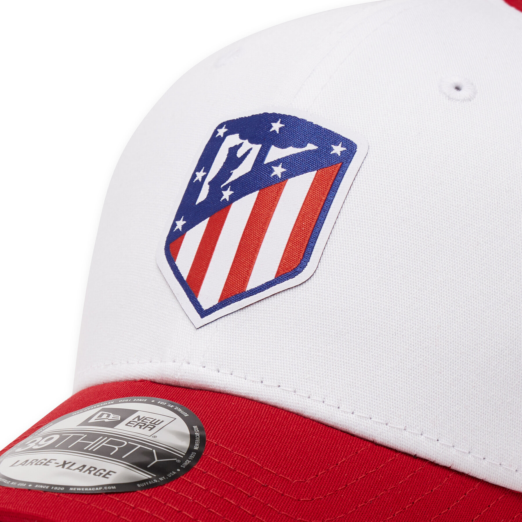 New Era Шапка с козирка Atletico Madrid Logo 39Thirty 12044768 Червен - Pepit.bg