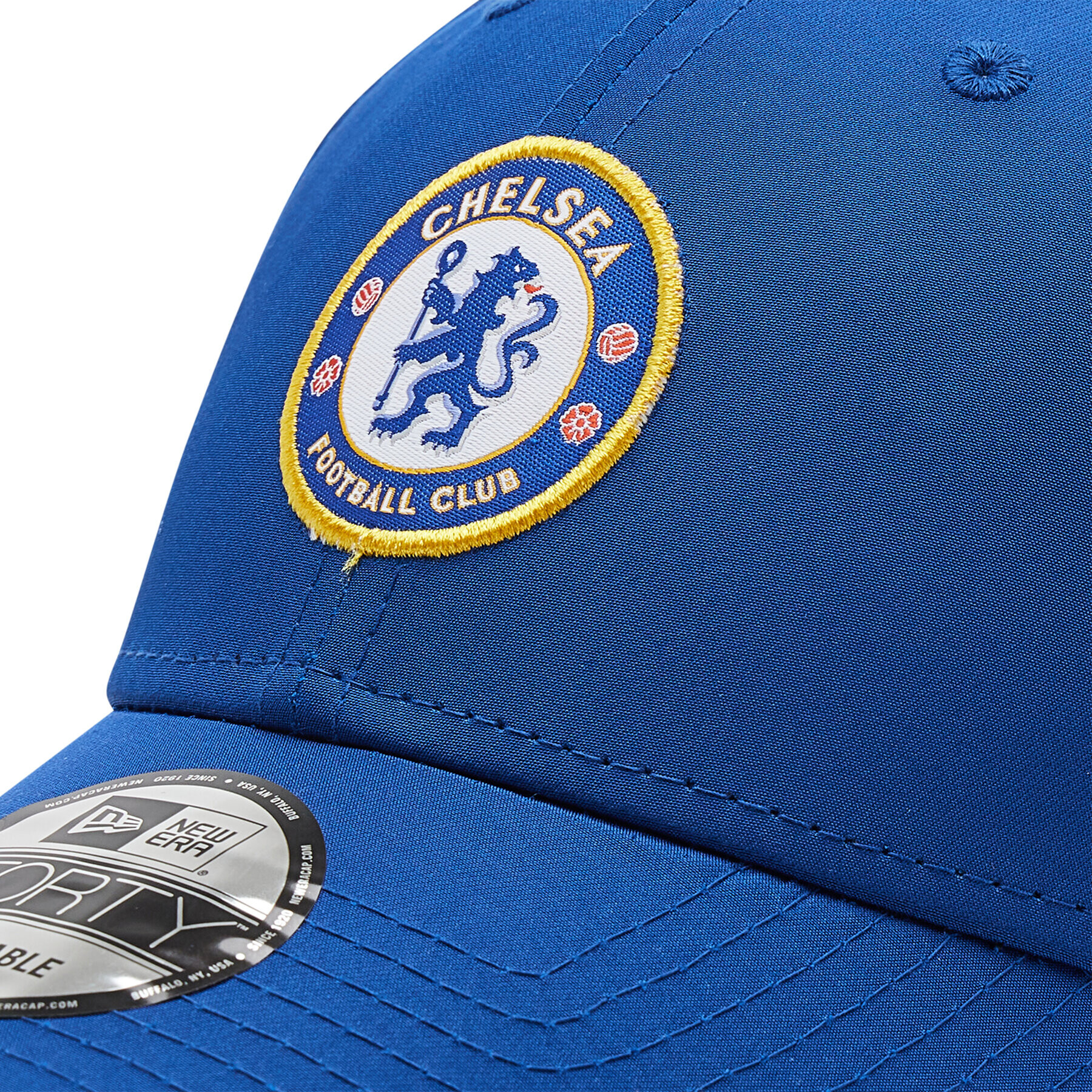 New Era Шапка с козирка Chelsea Fc Rear Arch 9Forty Sports Clip Cap 60221491 Син - Pepit.bg