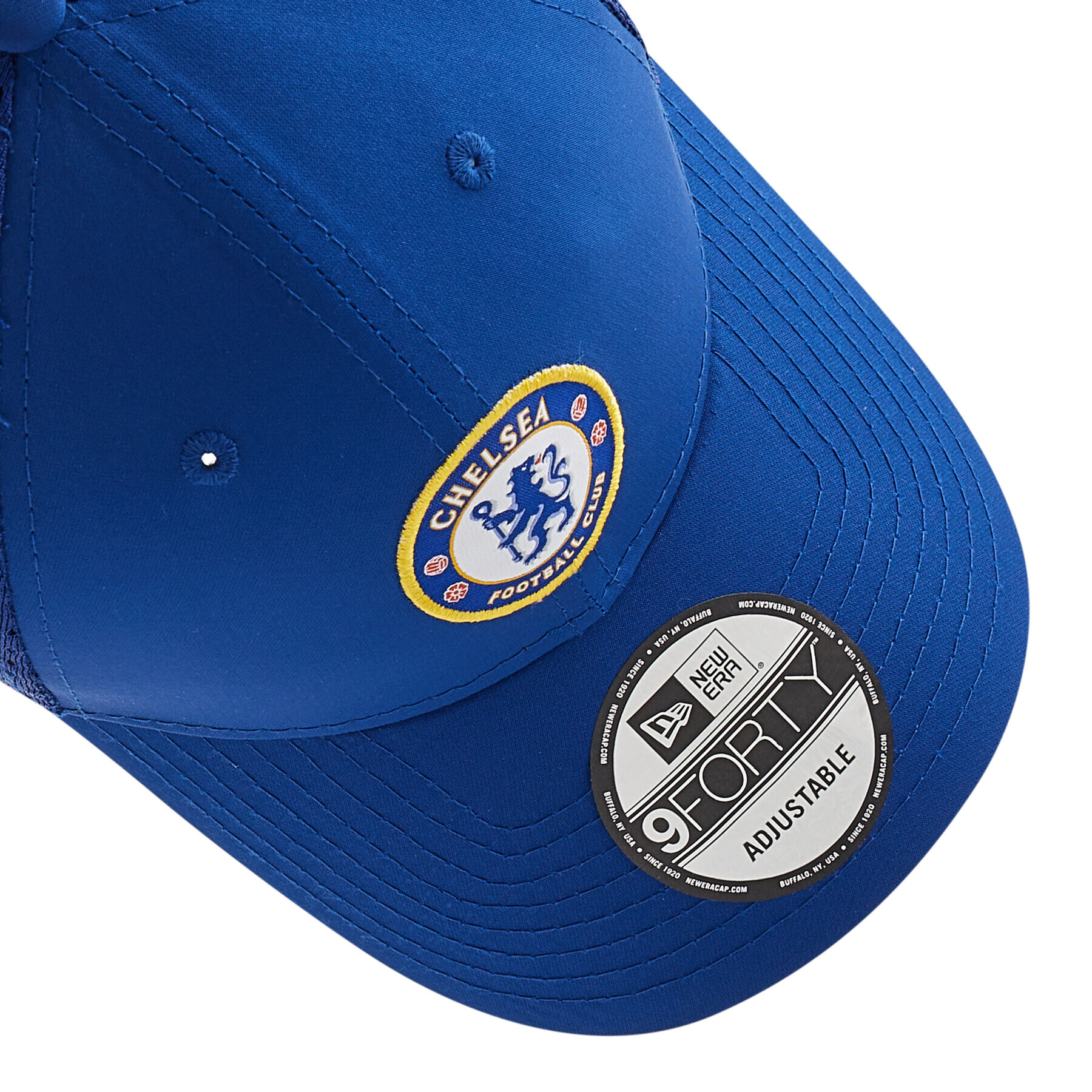 New Era Шапка с козирка Chelsea Fc Rear Arch 9Forty Sports Clip Cap 60221491 Син - Pepit.bg