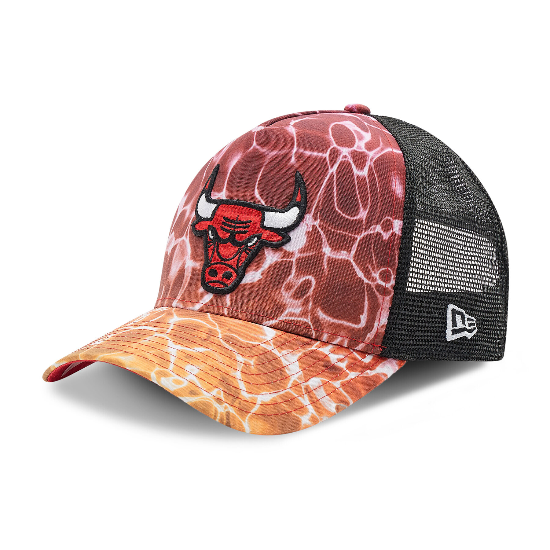 New Era Шапка с козирка Chicago Bulls Summer City A-Frame Trucker 60240316 Оранжев - Pepit.bg