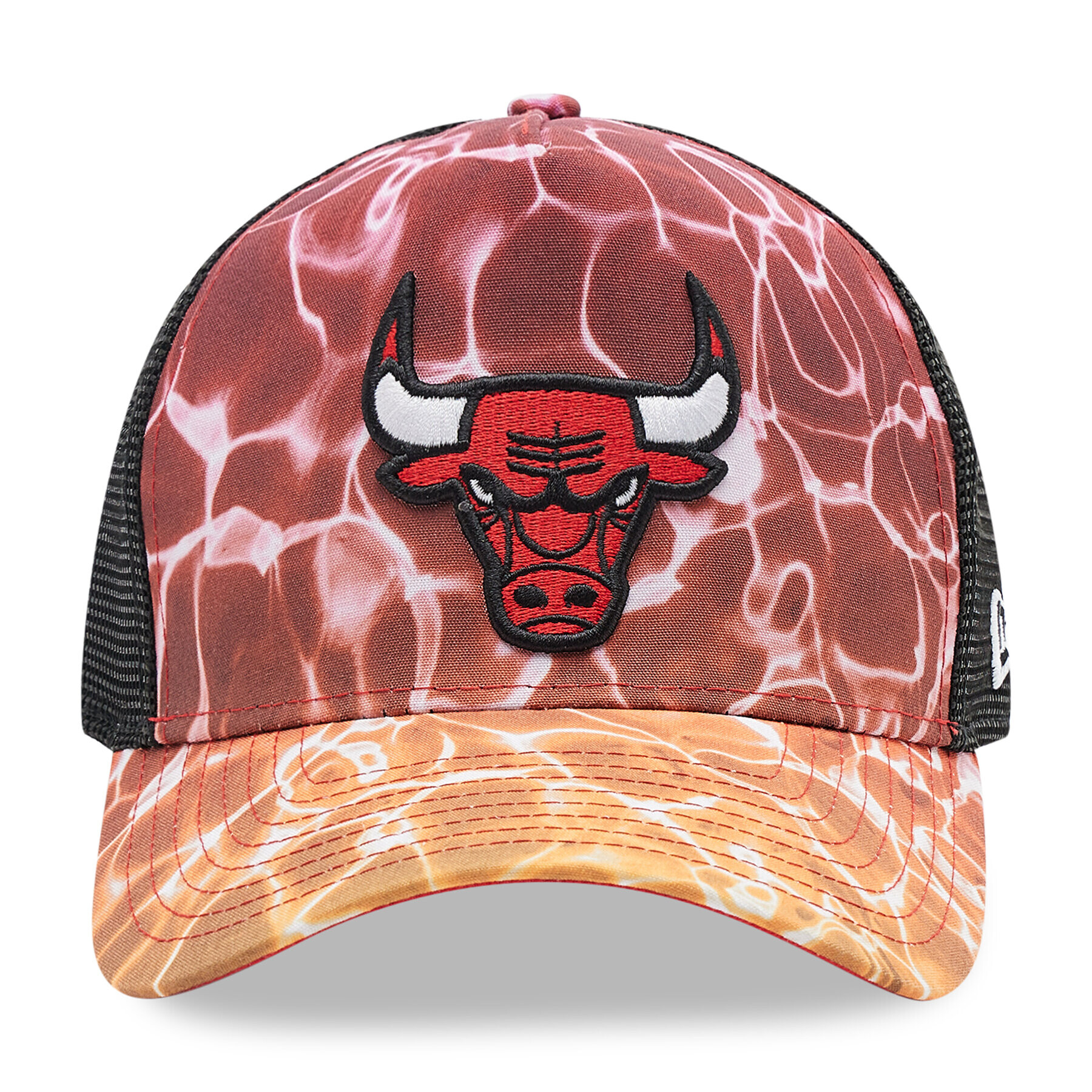 New Era Шапка с козирка Chicago Bulls Summer City A-Frame Trucker 60240316 Оранжев - Pepit.bg